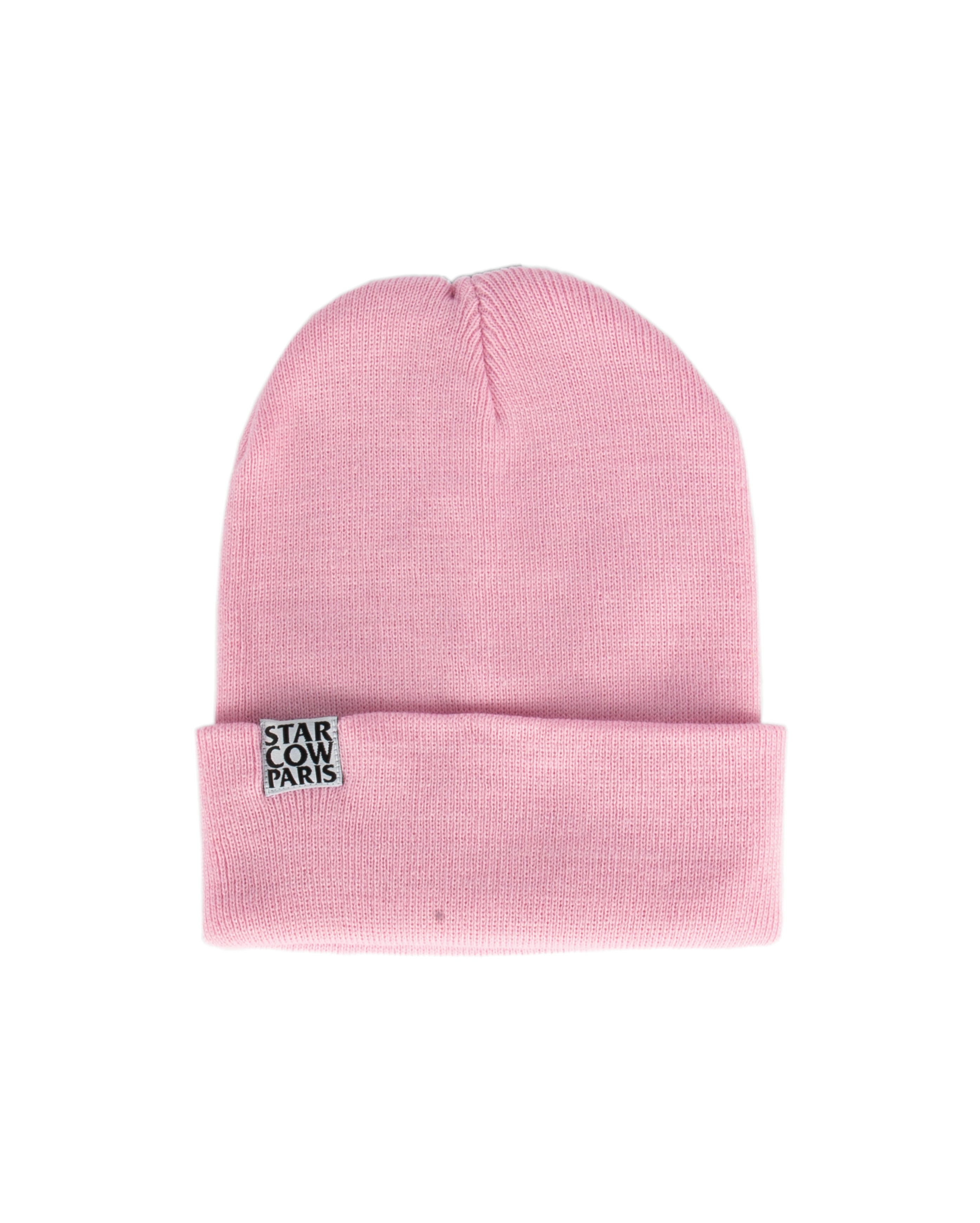 Deluxe Fine Knit Watch Cap Light Pink - Starcowparis - 1