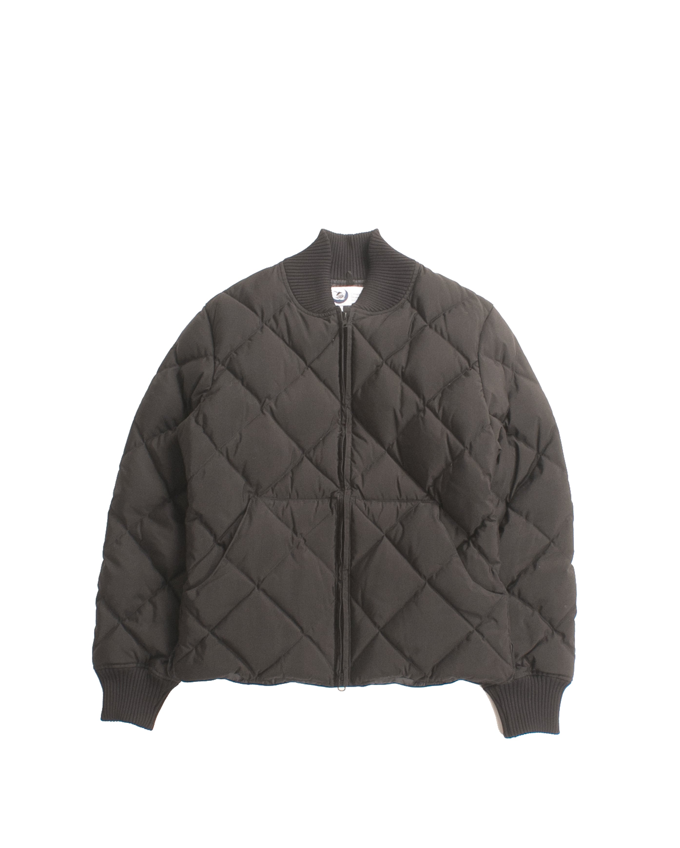 Diagonal Quilt Sweat Black