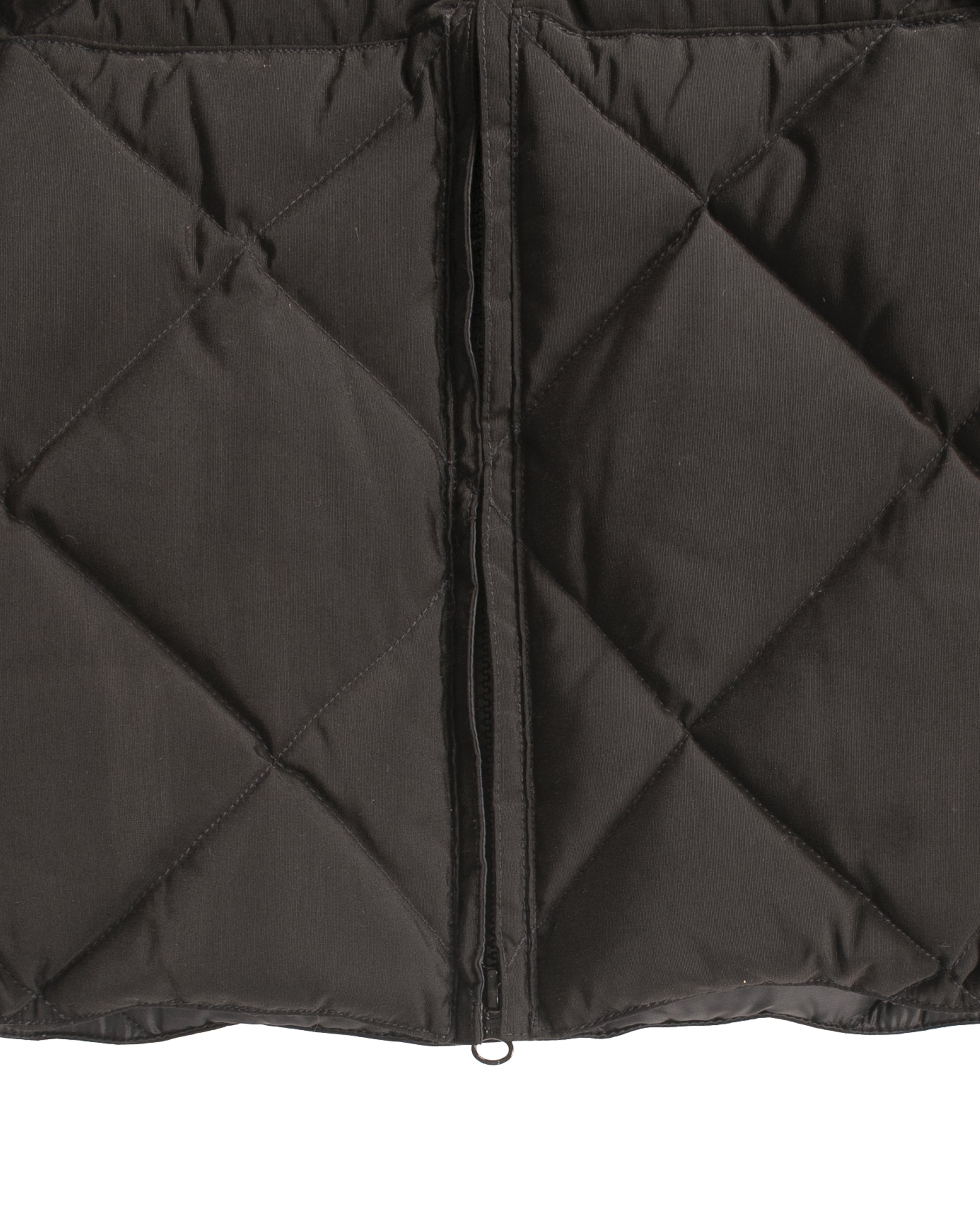 Diagonal Quilt Sweat Black