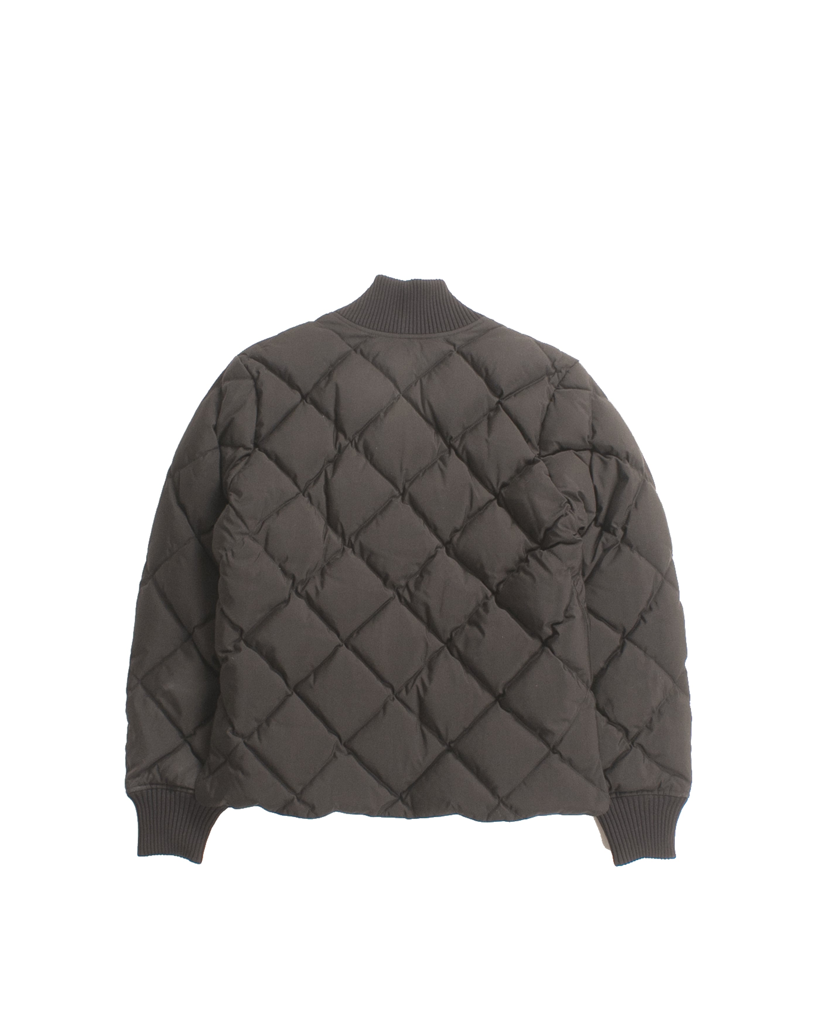 Diagonal Quilt Sweat Black