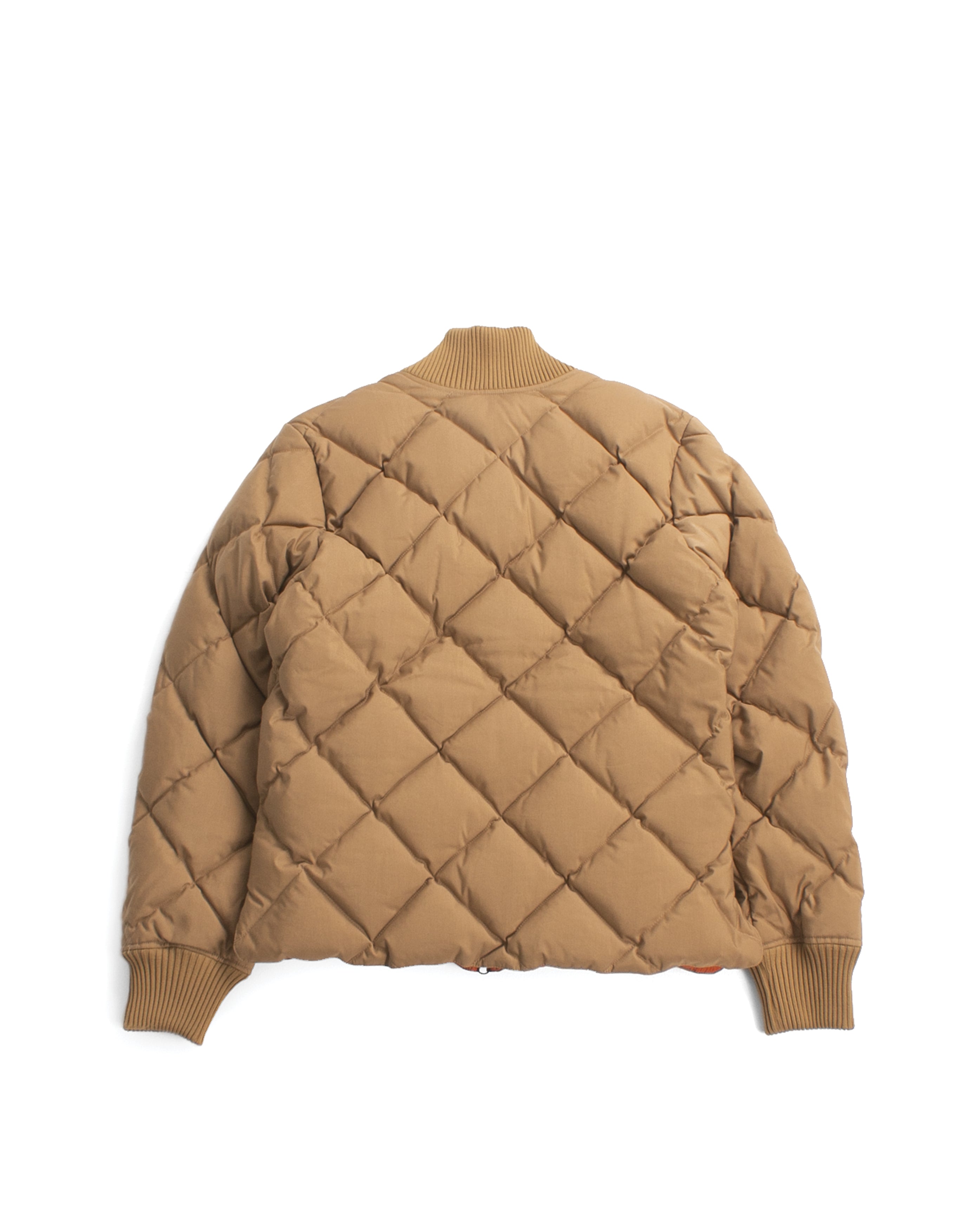Diagonal Quilt Sweat Tan