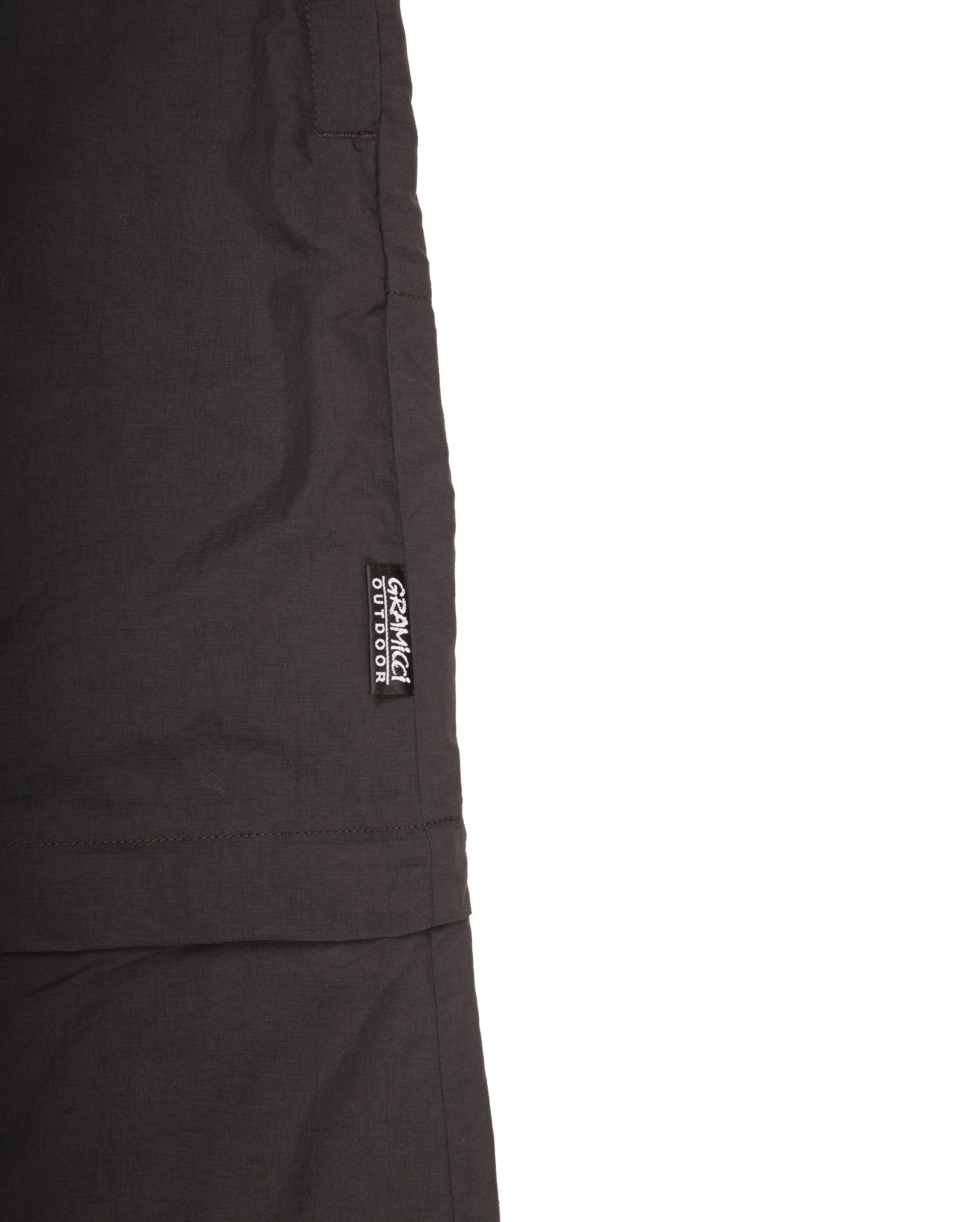 Convertible Micro Ripstop Skirt Black