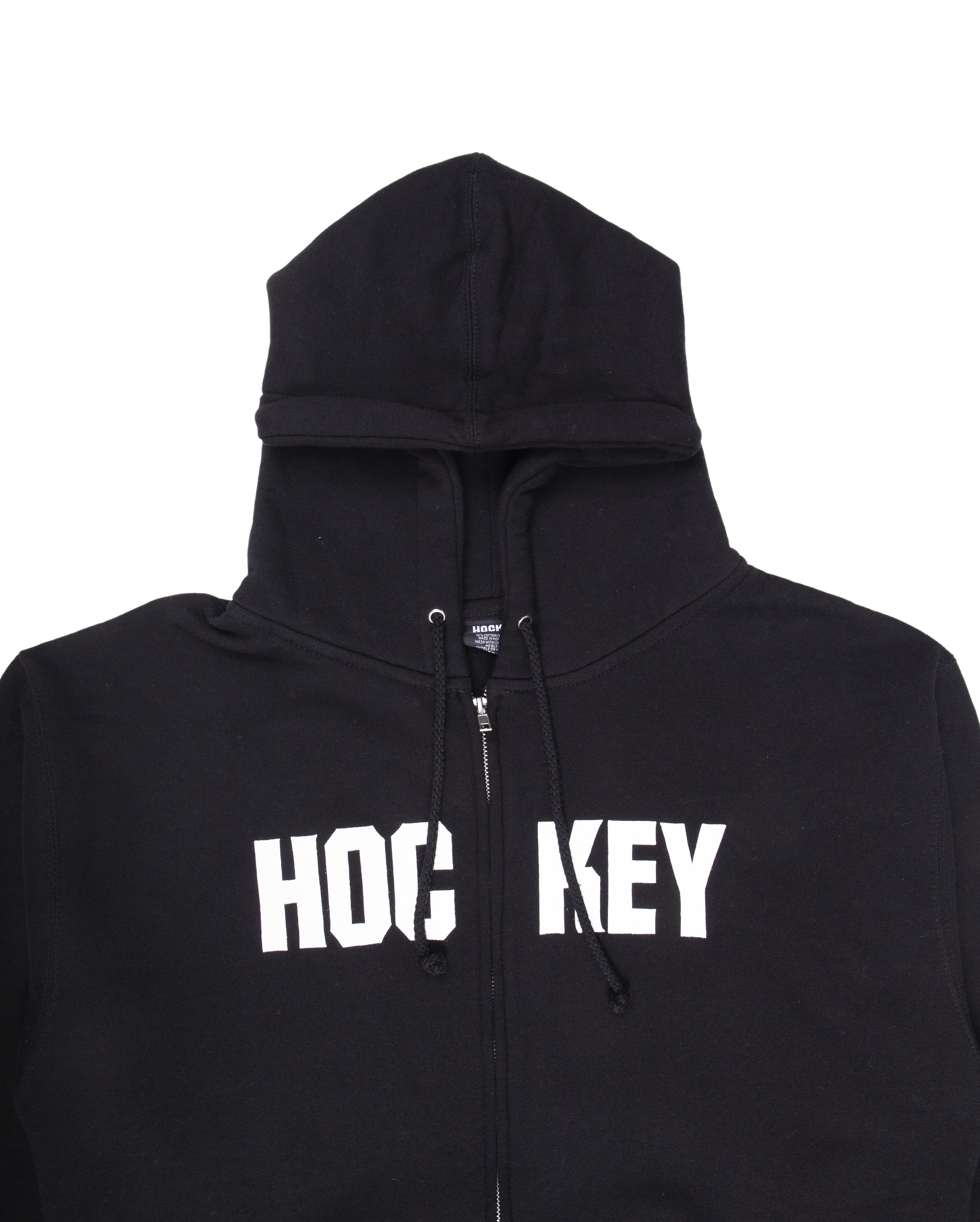 Screens Zip Up Hoodie Black