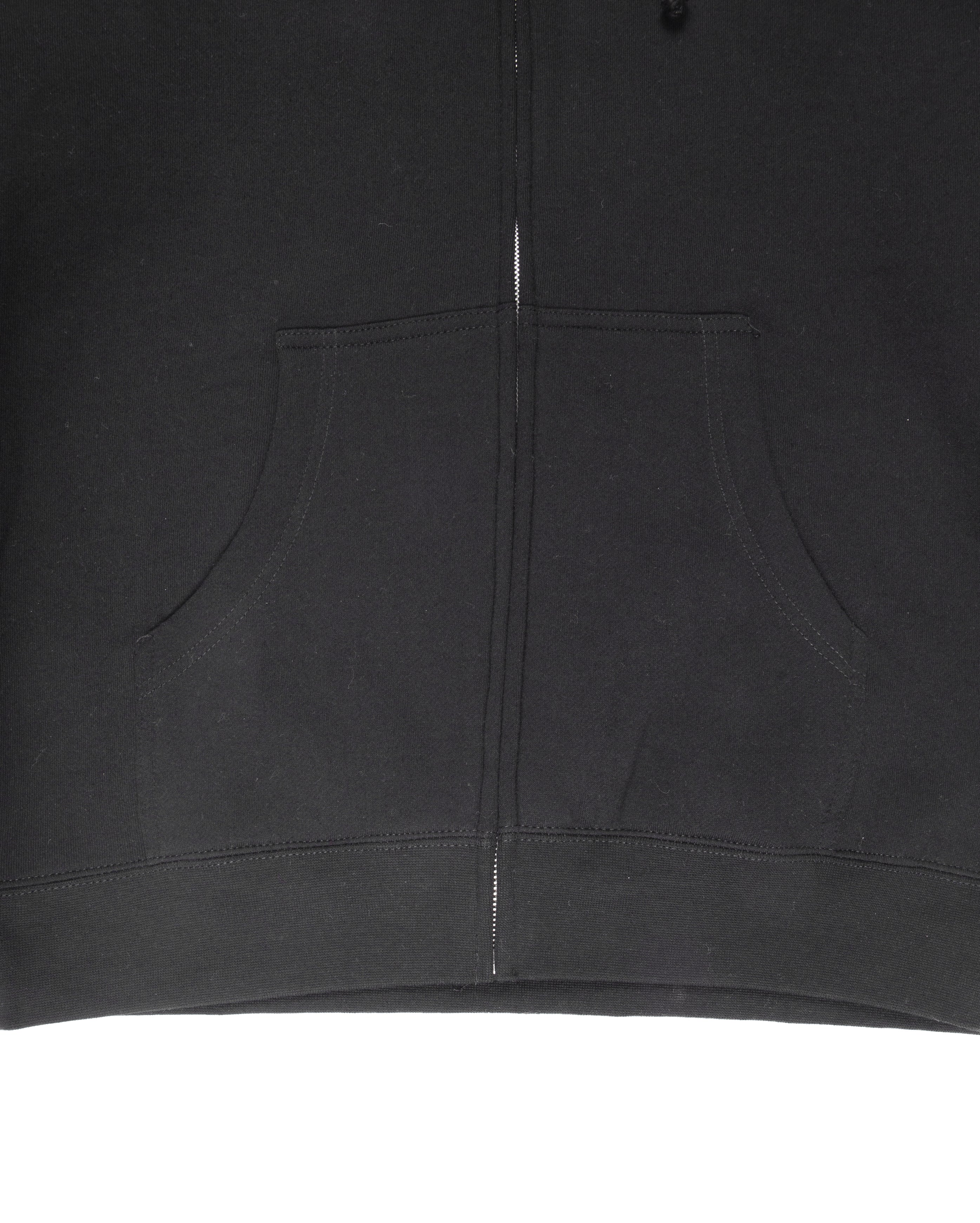 Screens Zip Up Hoodie Black
