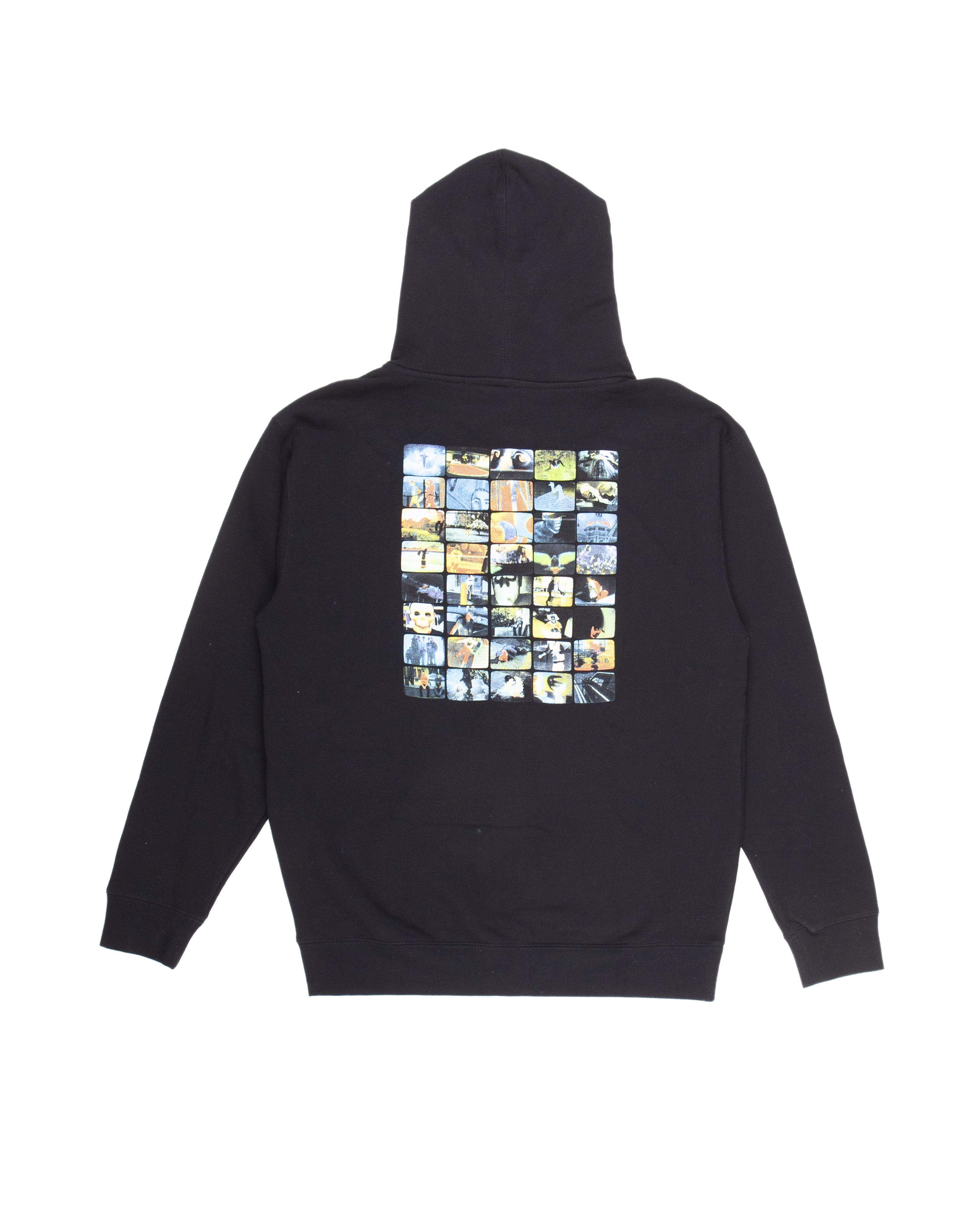 Screens Zip Up Hoodie Black