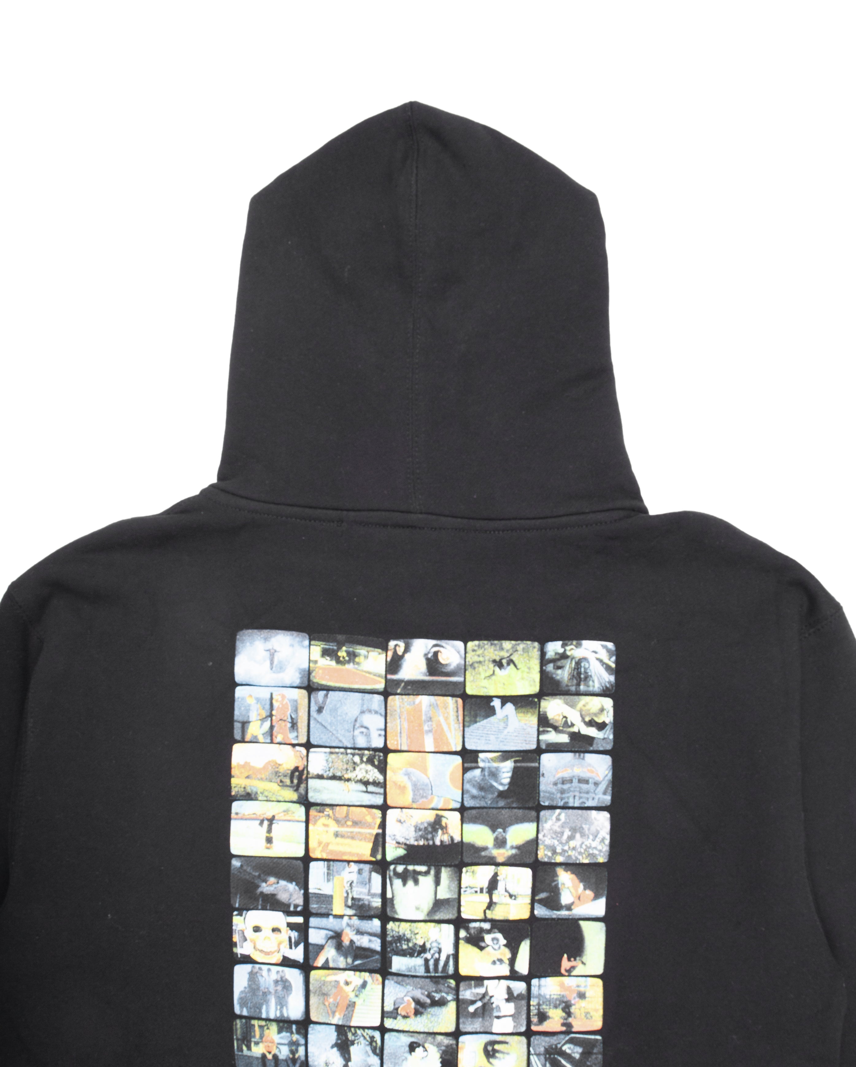 Screens Zip Up Hoodie Black
