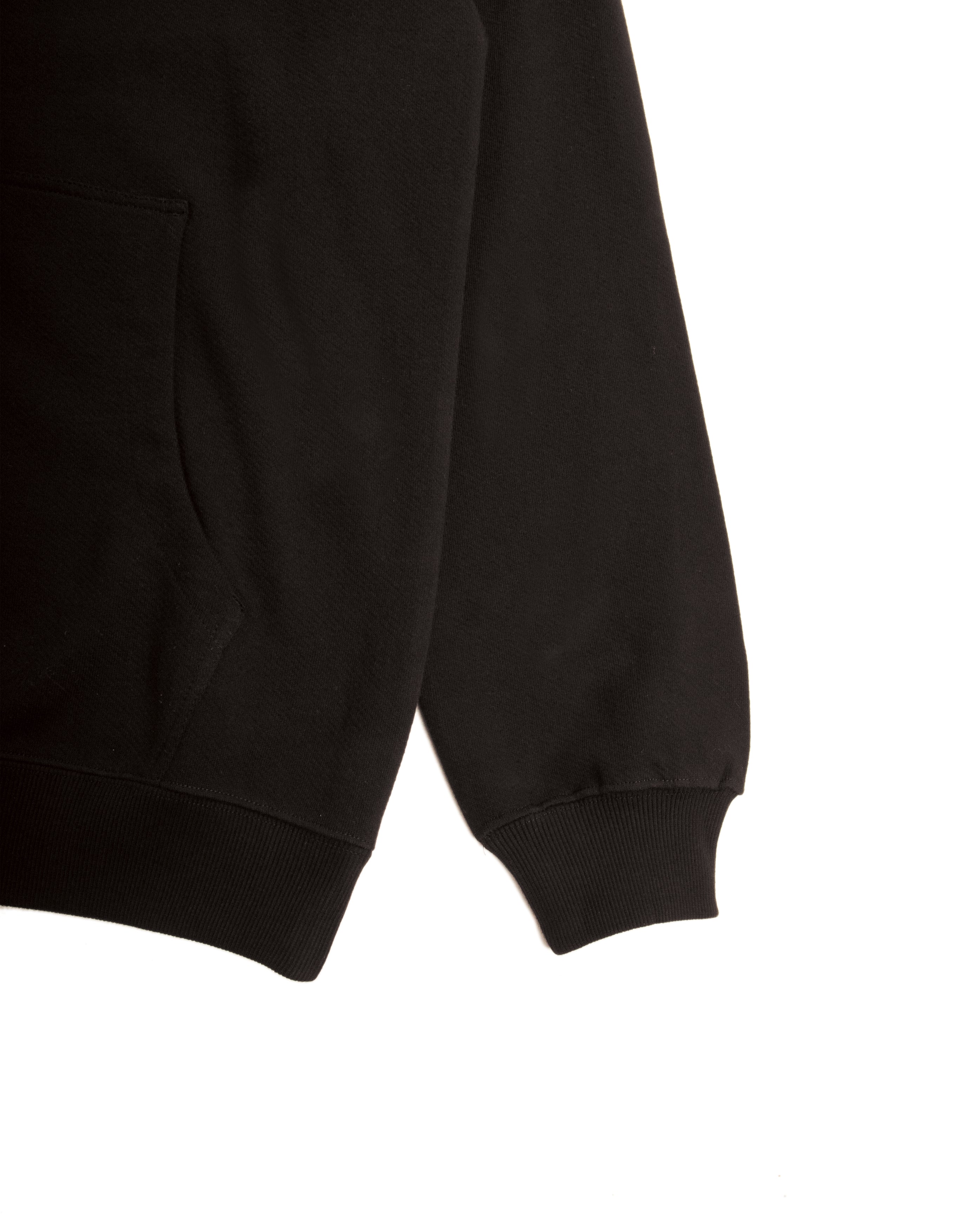 Dragon Hooded Sweat Golden Black
