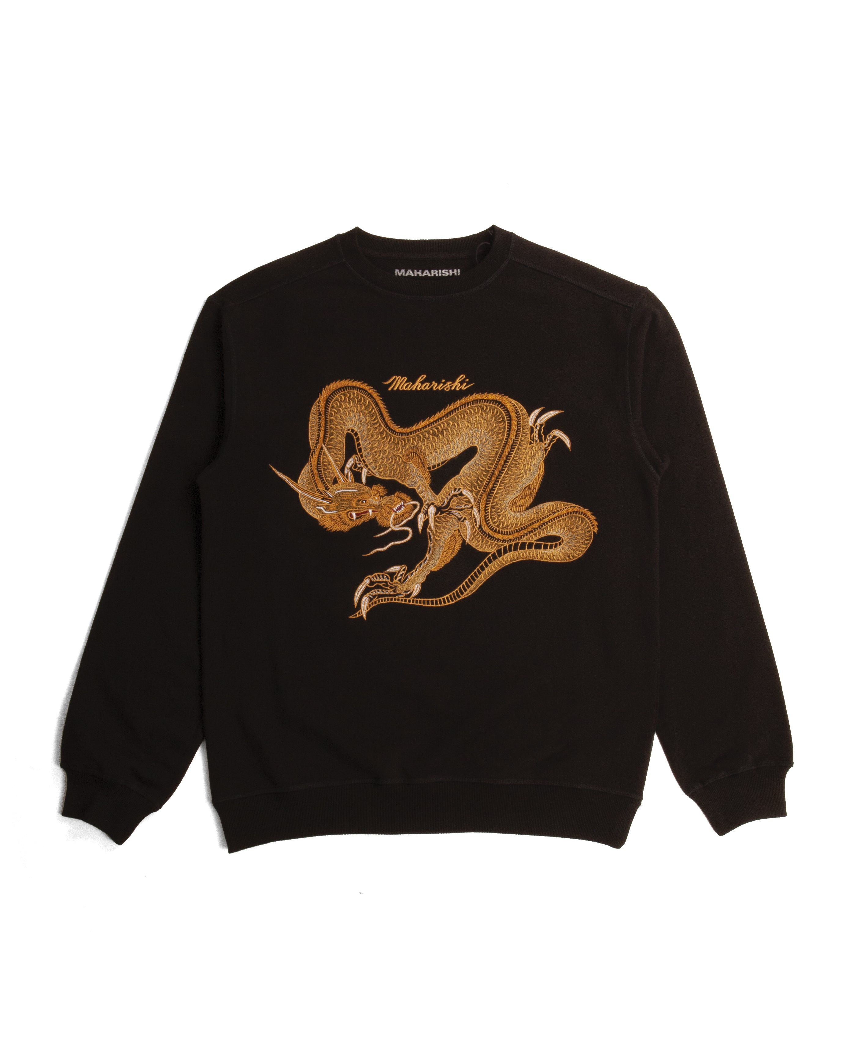 Thai Dragon Crew Sweat Black OUTLET - Starcowparis