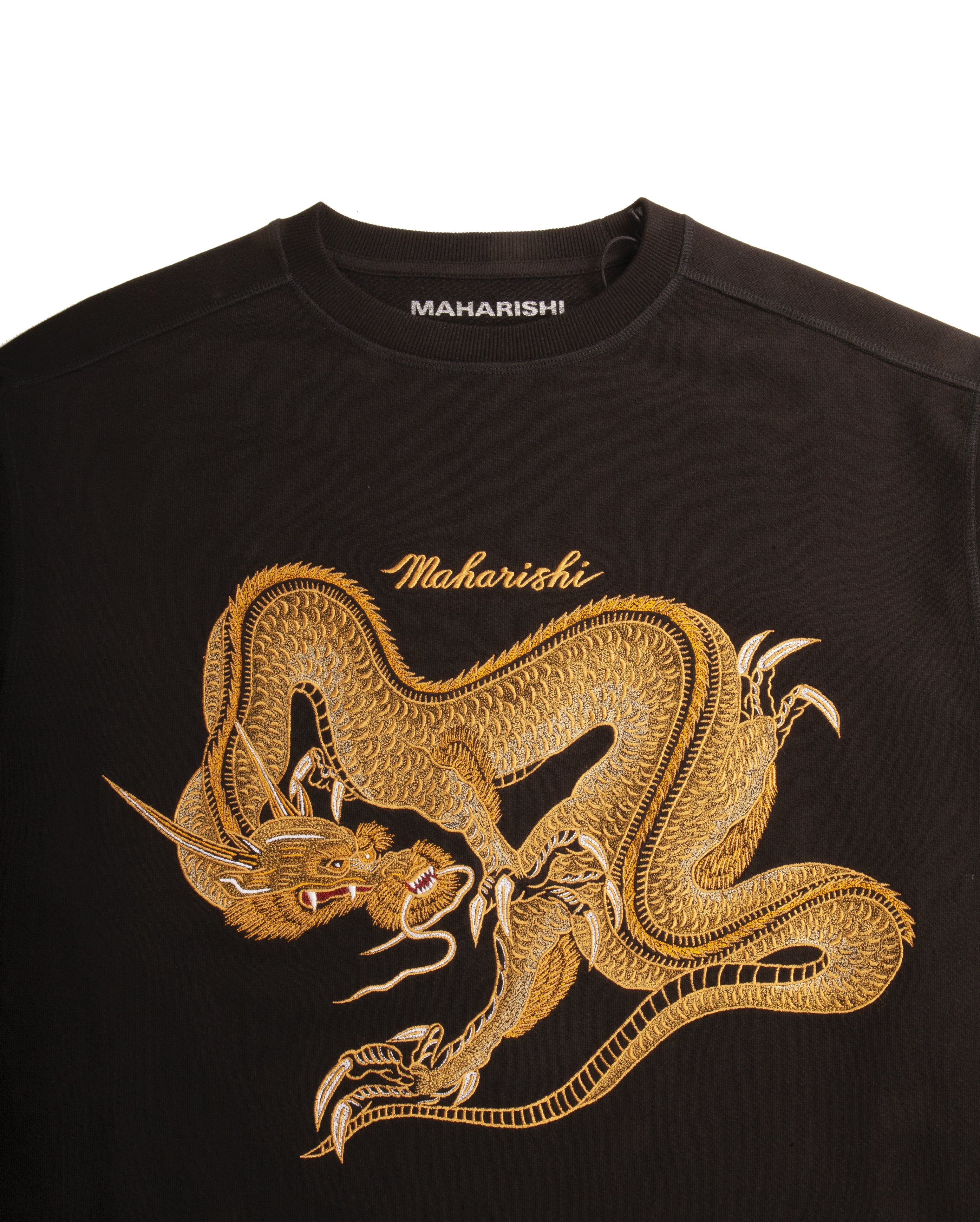 Thai Dragon Crew Sweat Black OUTLET - Starcowparis