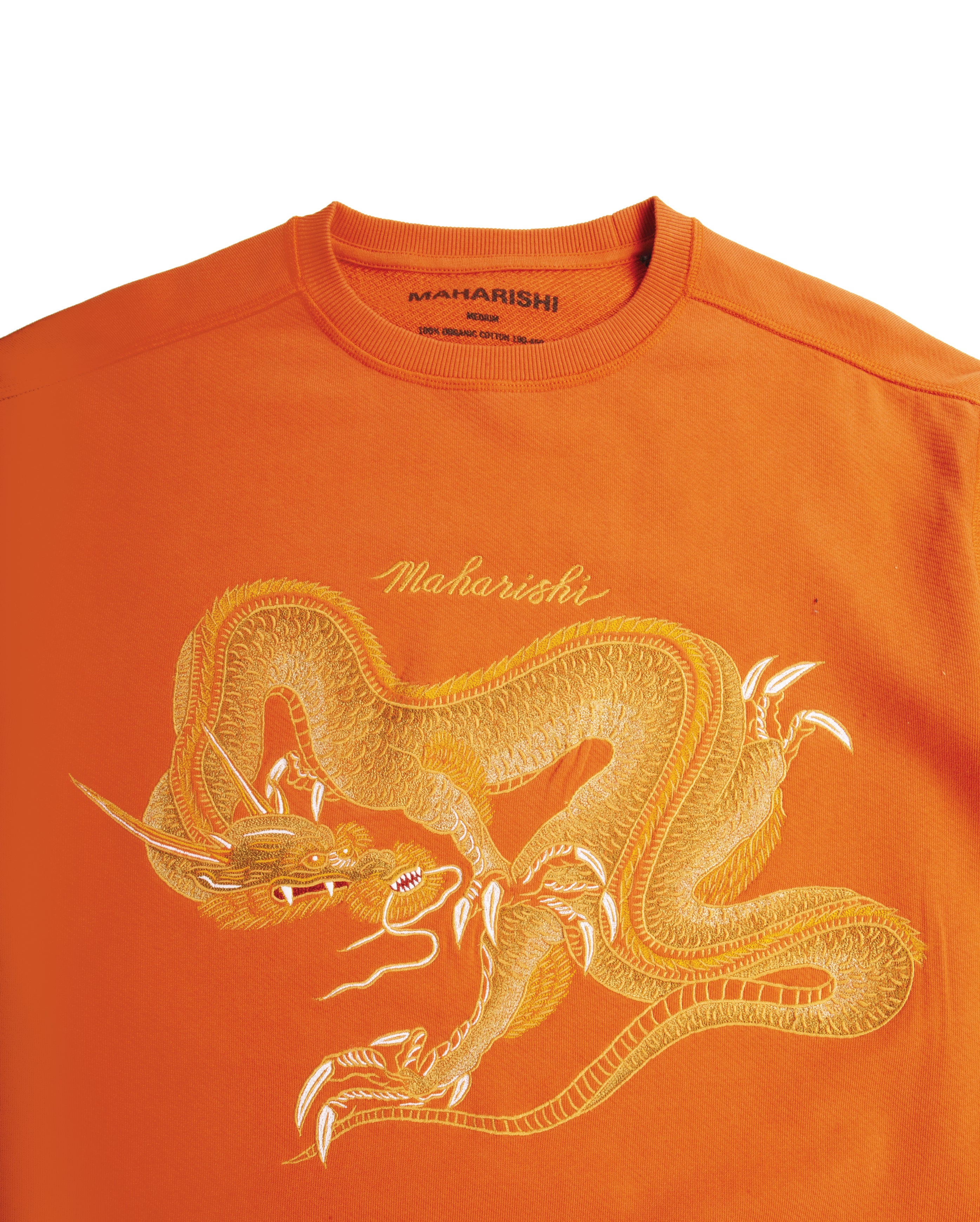 Thai Dragon Crew Sweat Rust OUTLET - Starcowparis