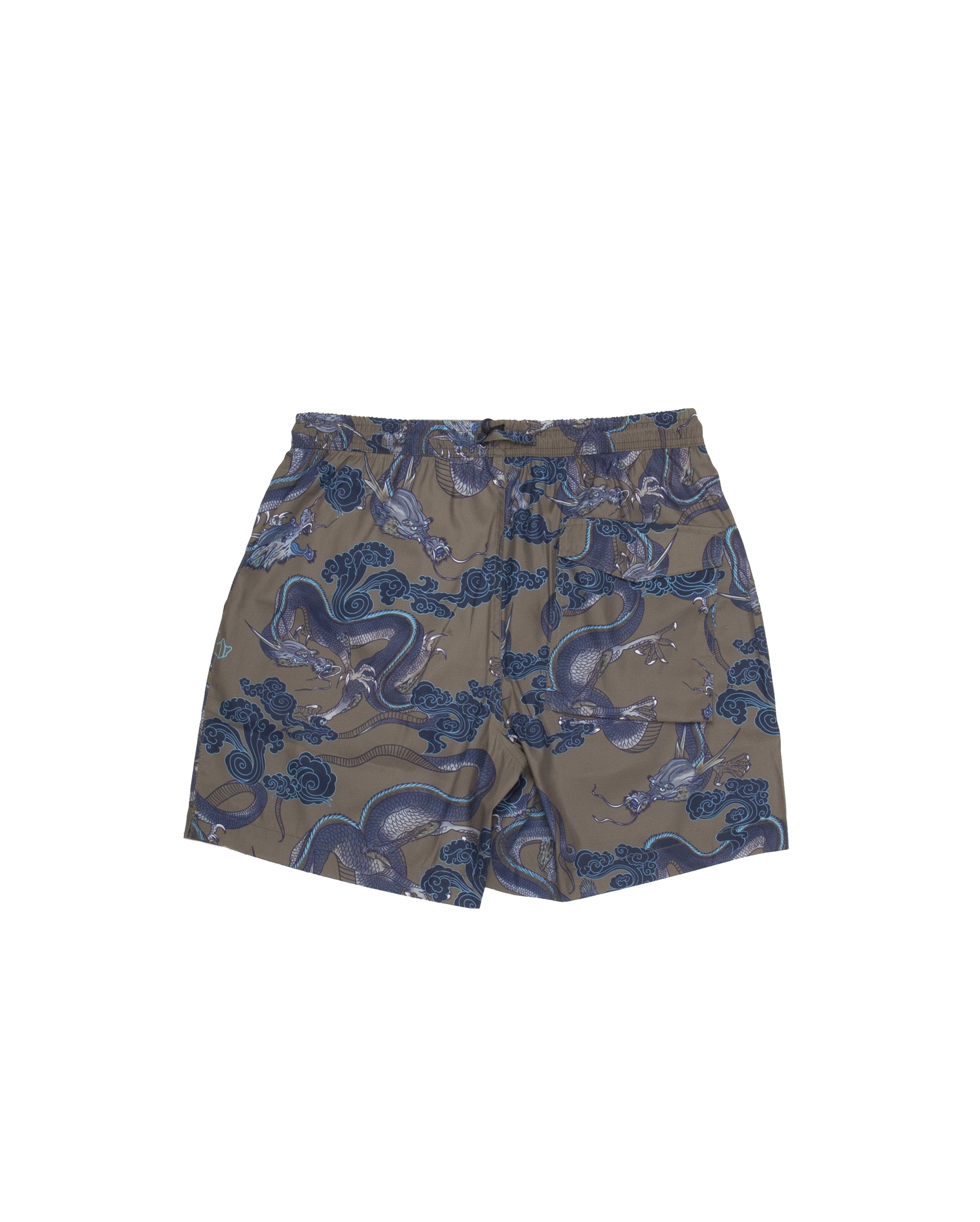 Thai Dragon Swimshort Newlife Olive