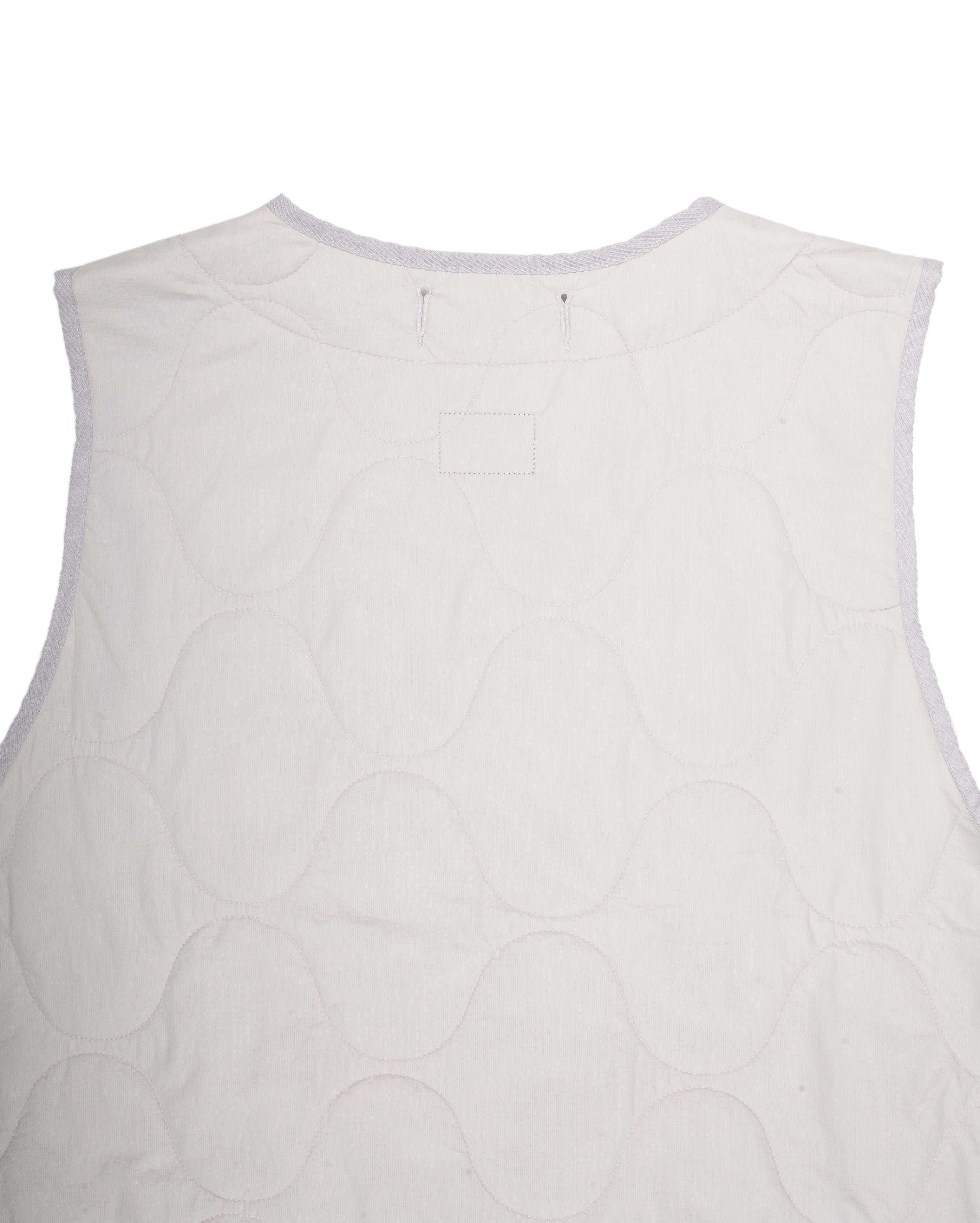 Life Woven Insulated Military Vest White