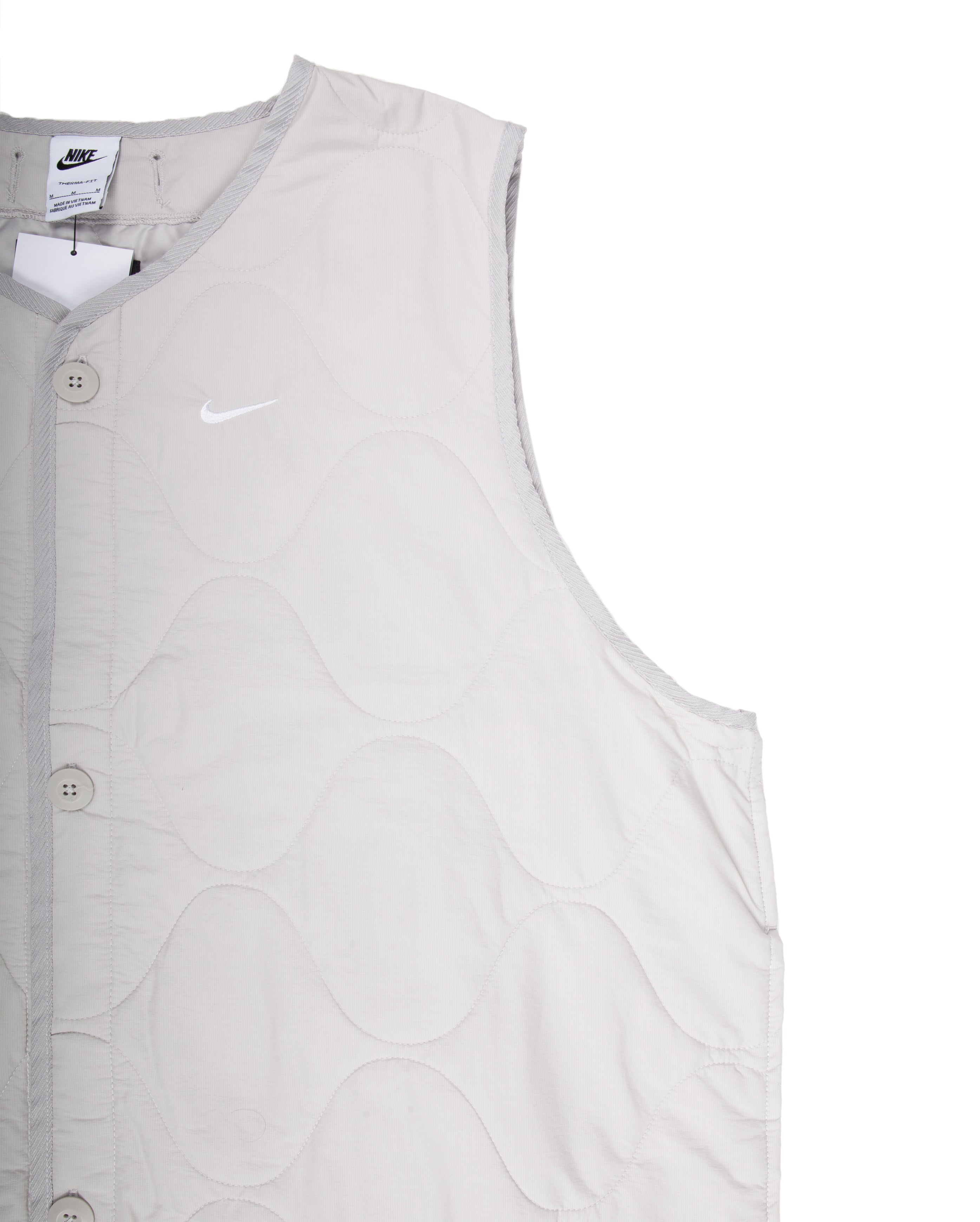 Life Woven Insulated Military Vest White