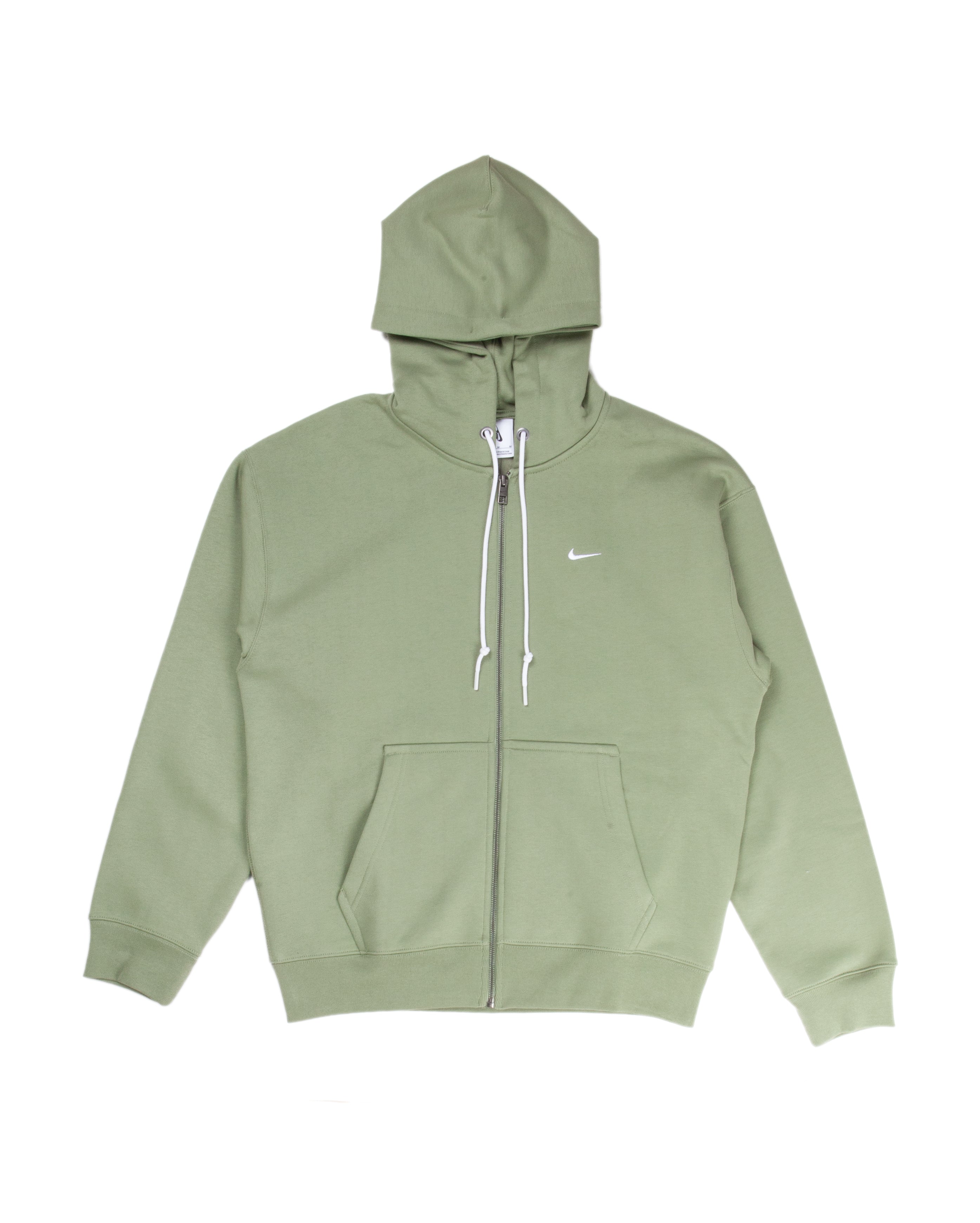 Soloswoosh FZ Hoodie Oil Green OUTLET
