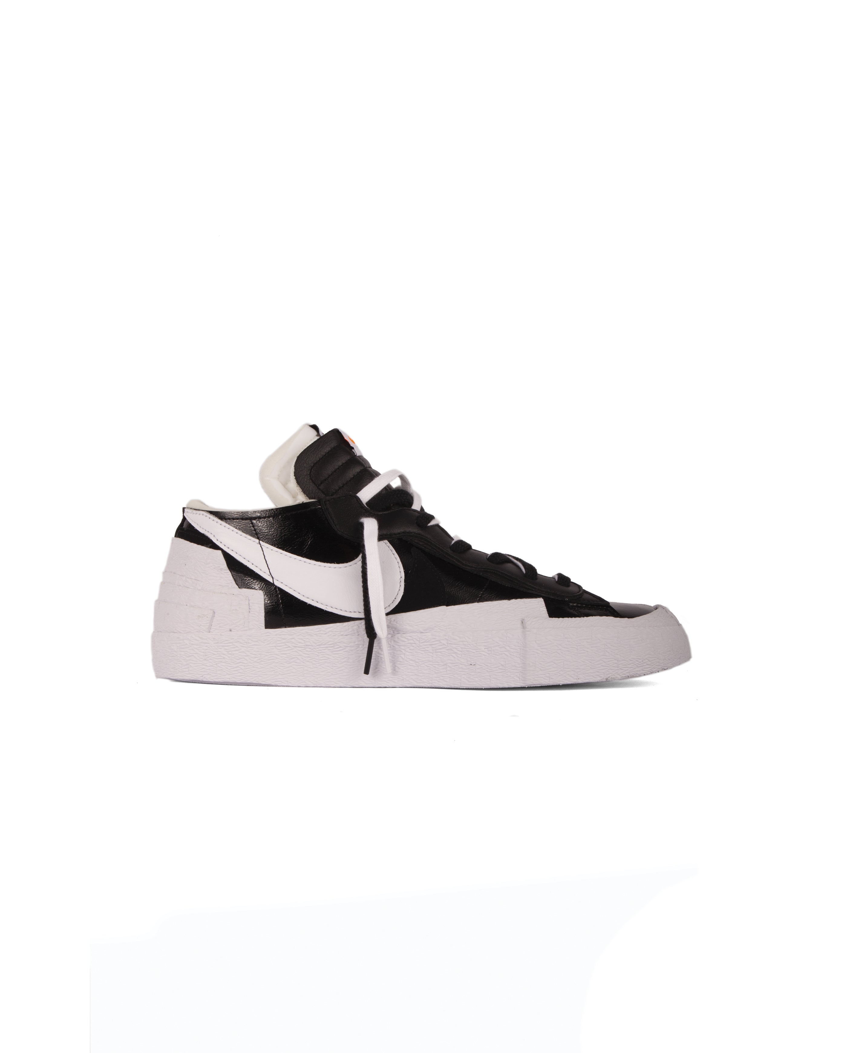 X Sacai Blazer Low Black Patent Leather OUTLET - Starcowparis
