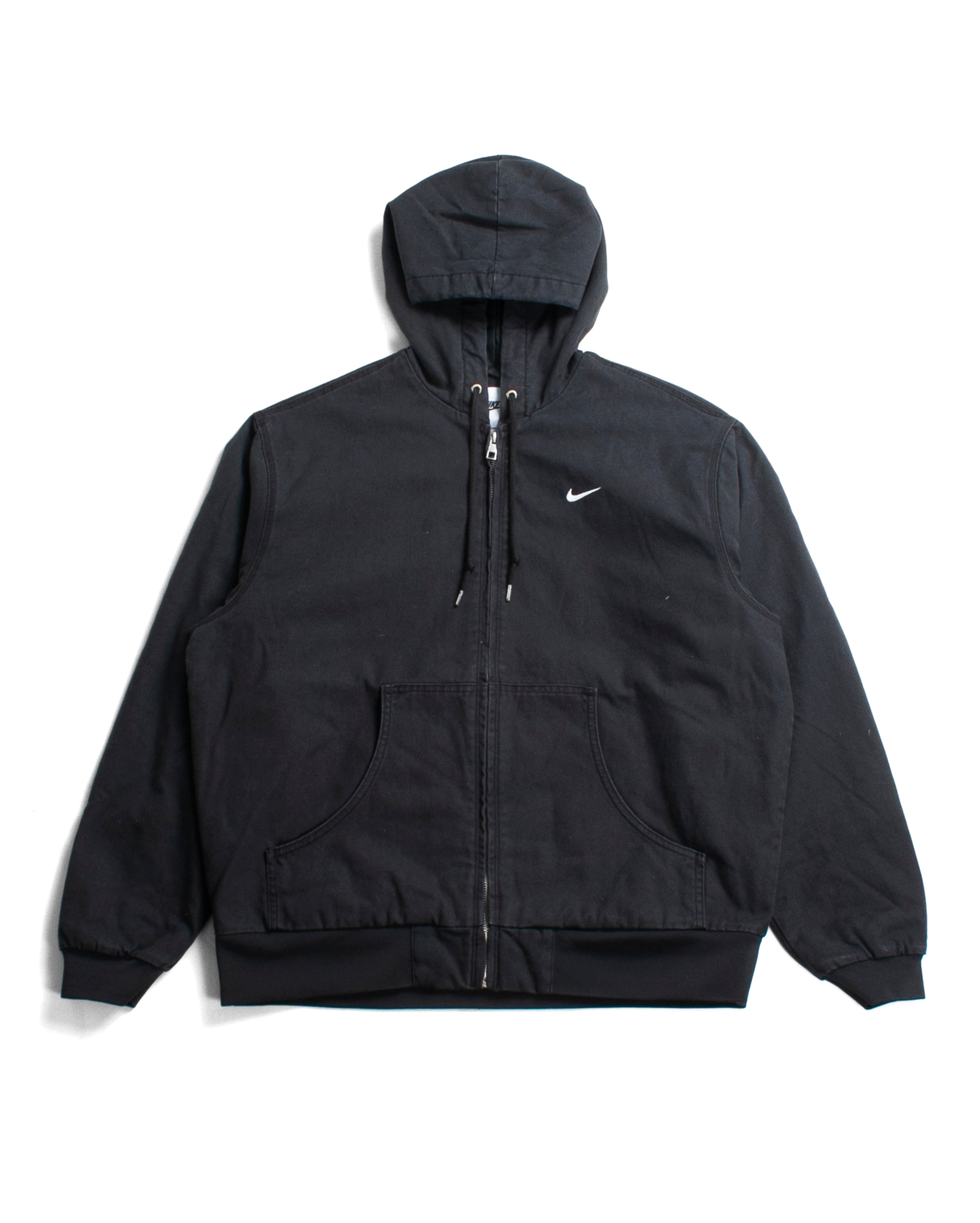 Life Padded Jacket Off Noir