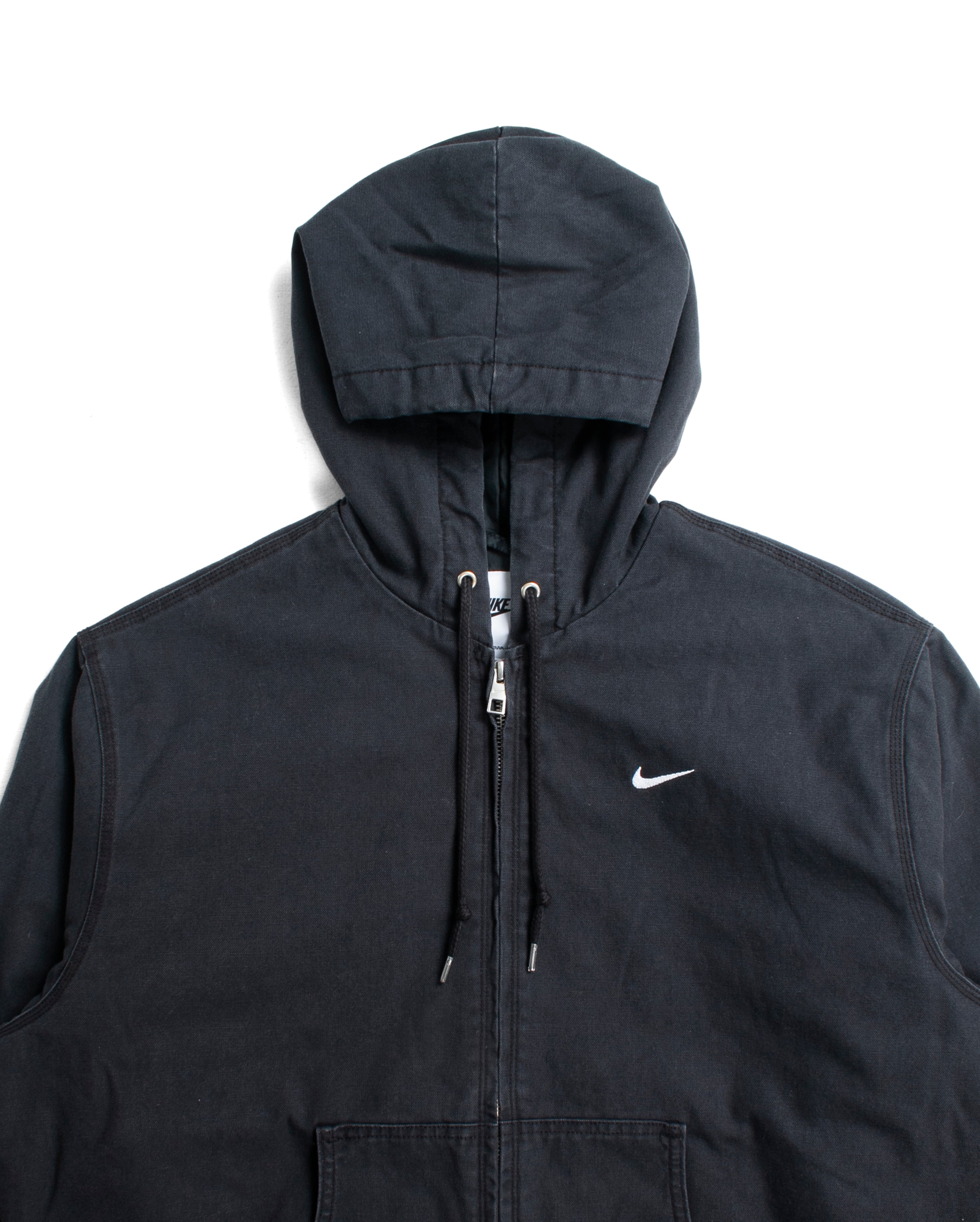 Life Padded Jacket Off Noir