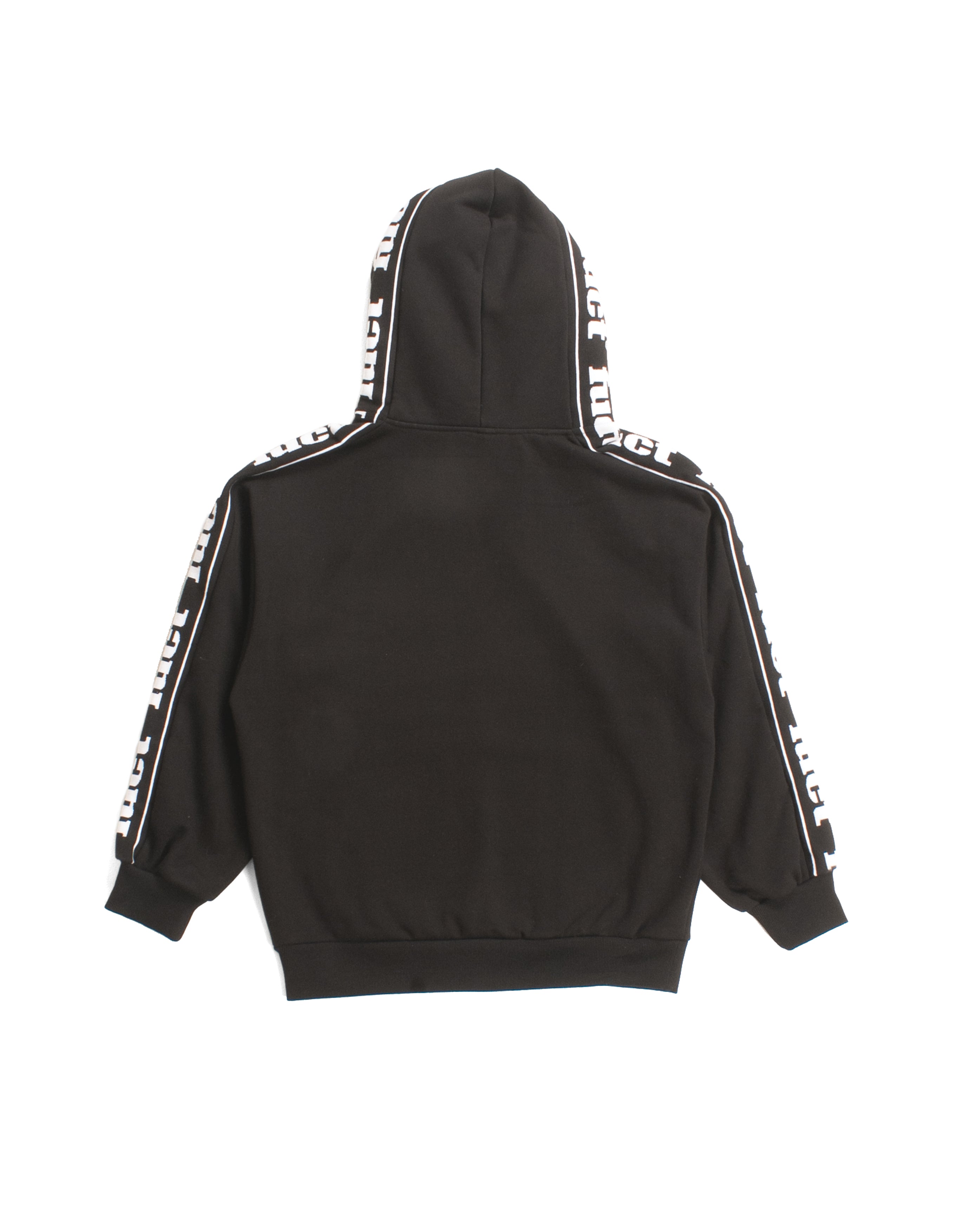 Og Logo Ribbed Hoody Black
