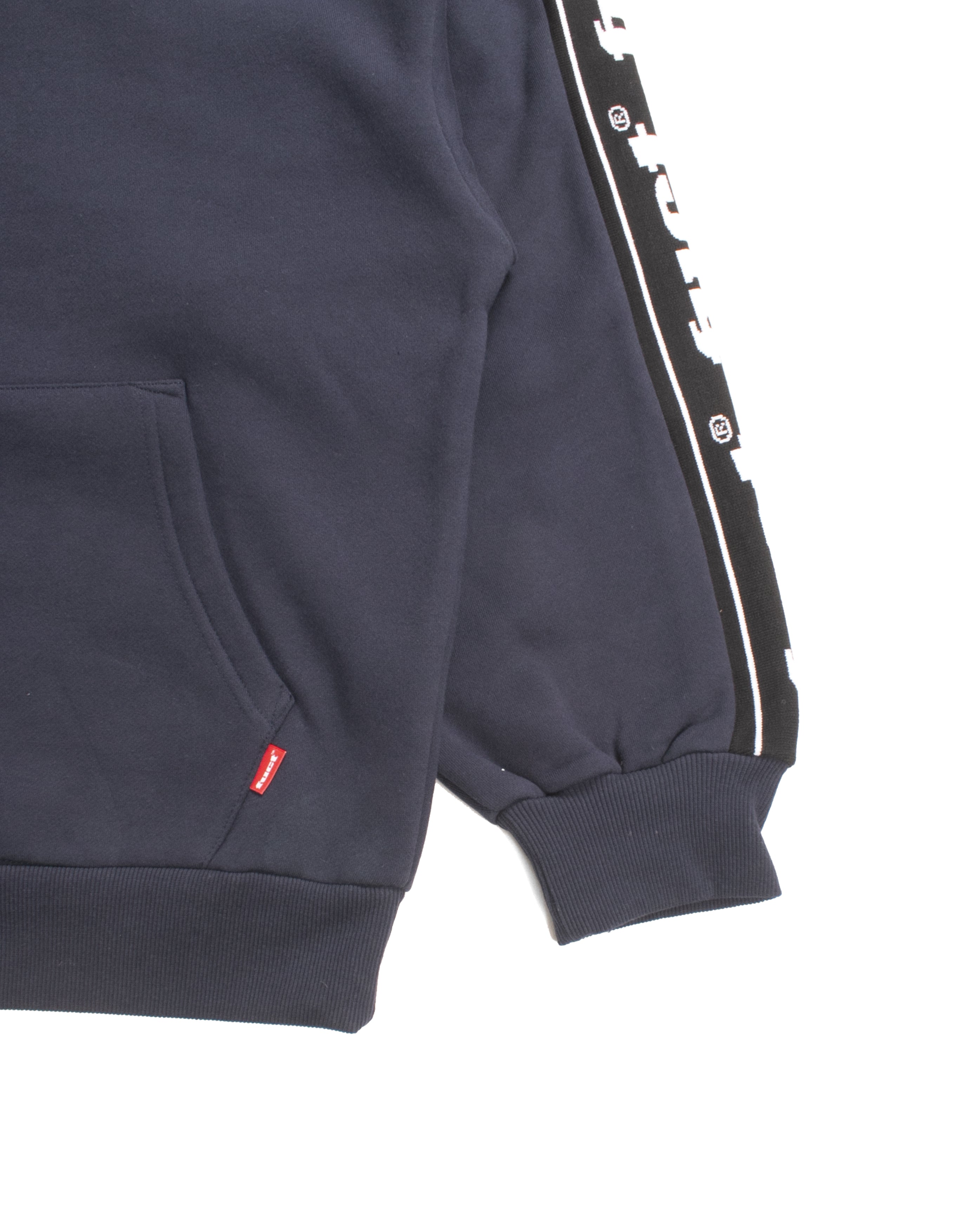 Og Logo Ribbed Hoody Navy