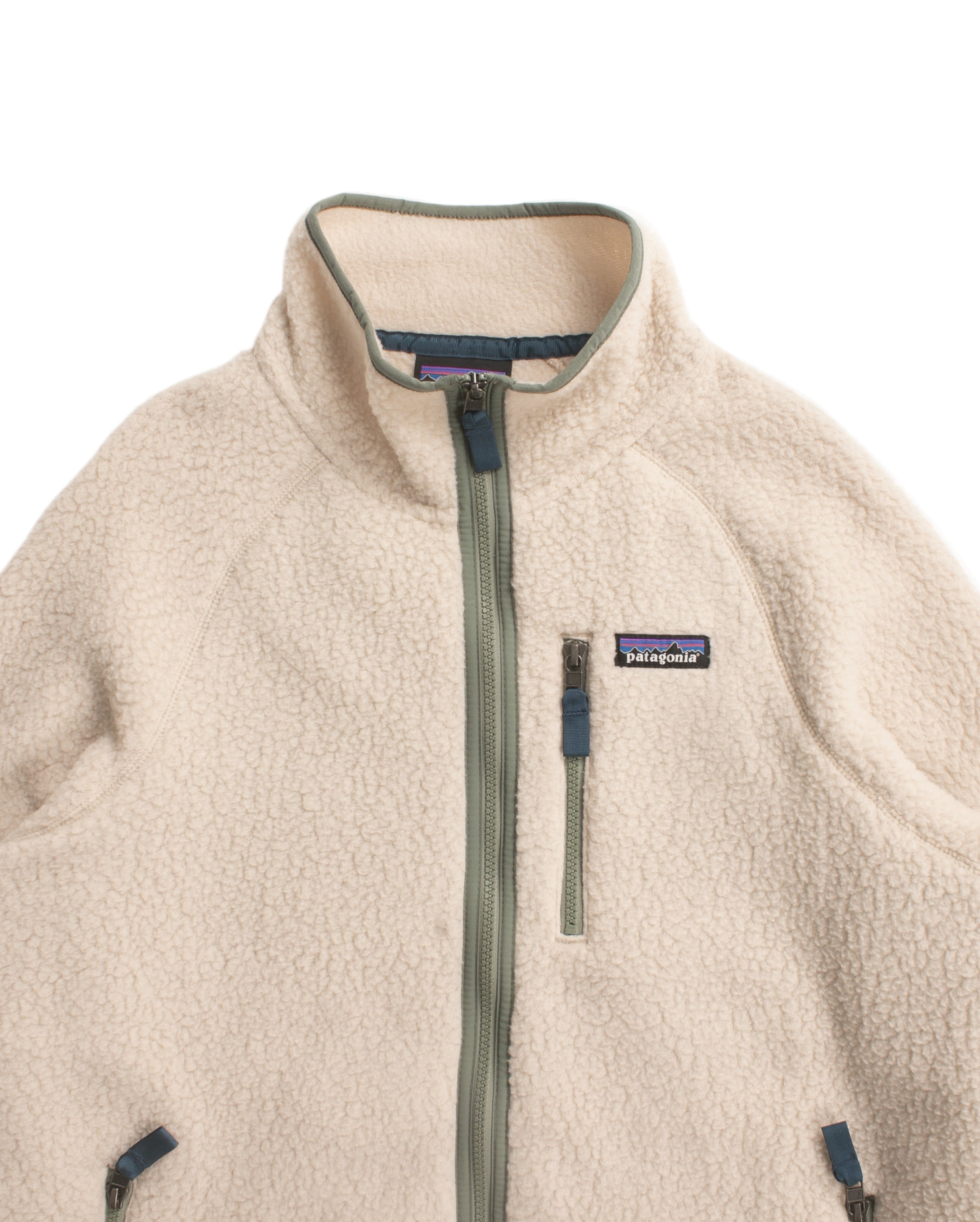 Retro Pile Fleece Jacket Dark Natural