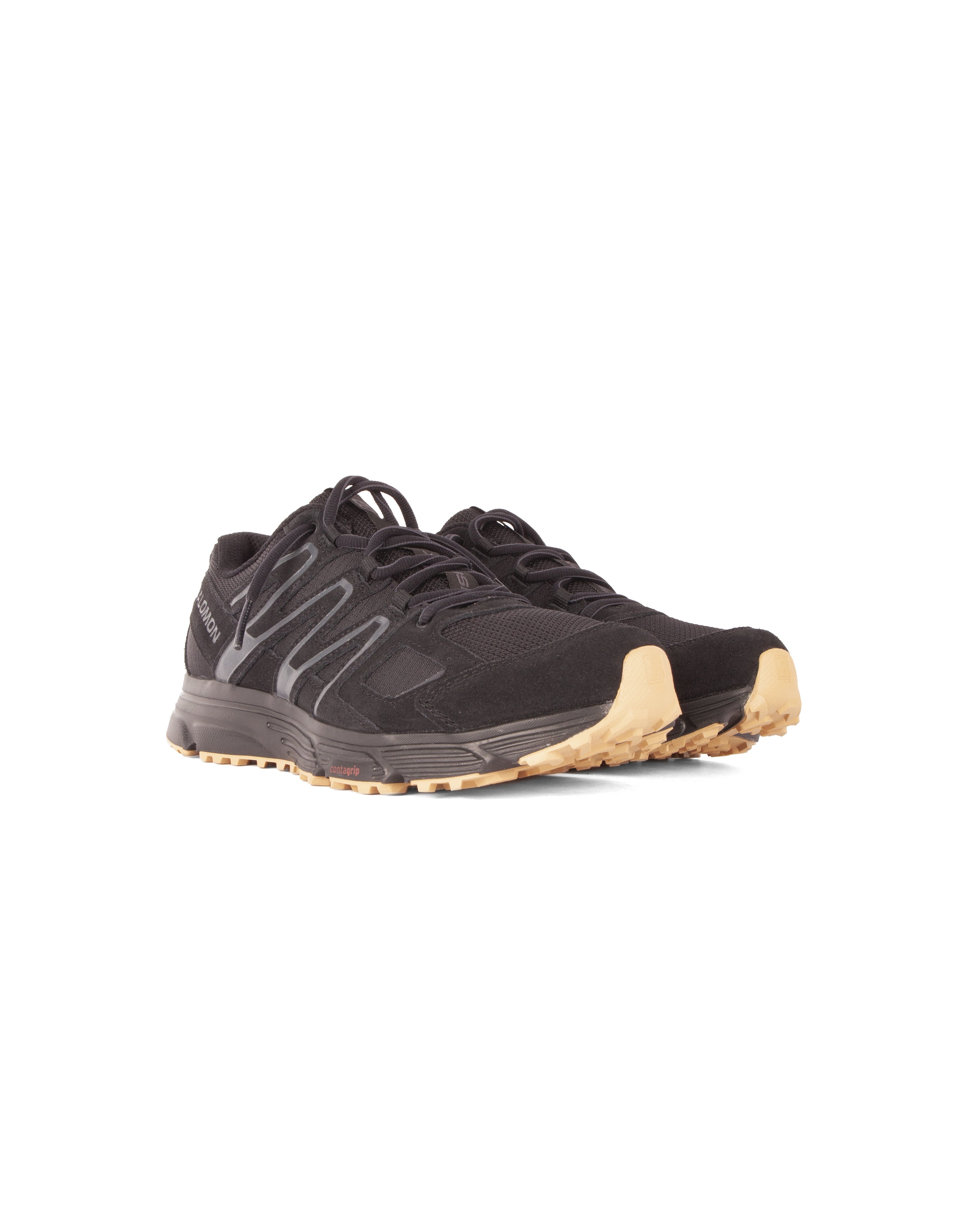 X-Mission 4 Suede Black Ebony Gum