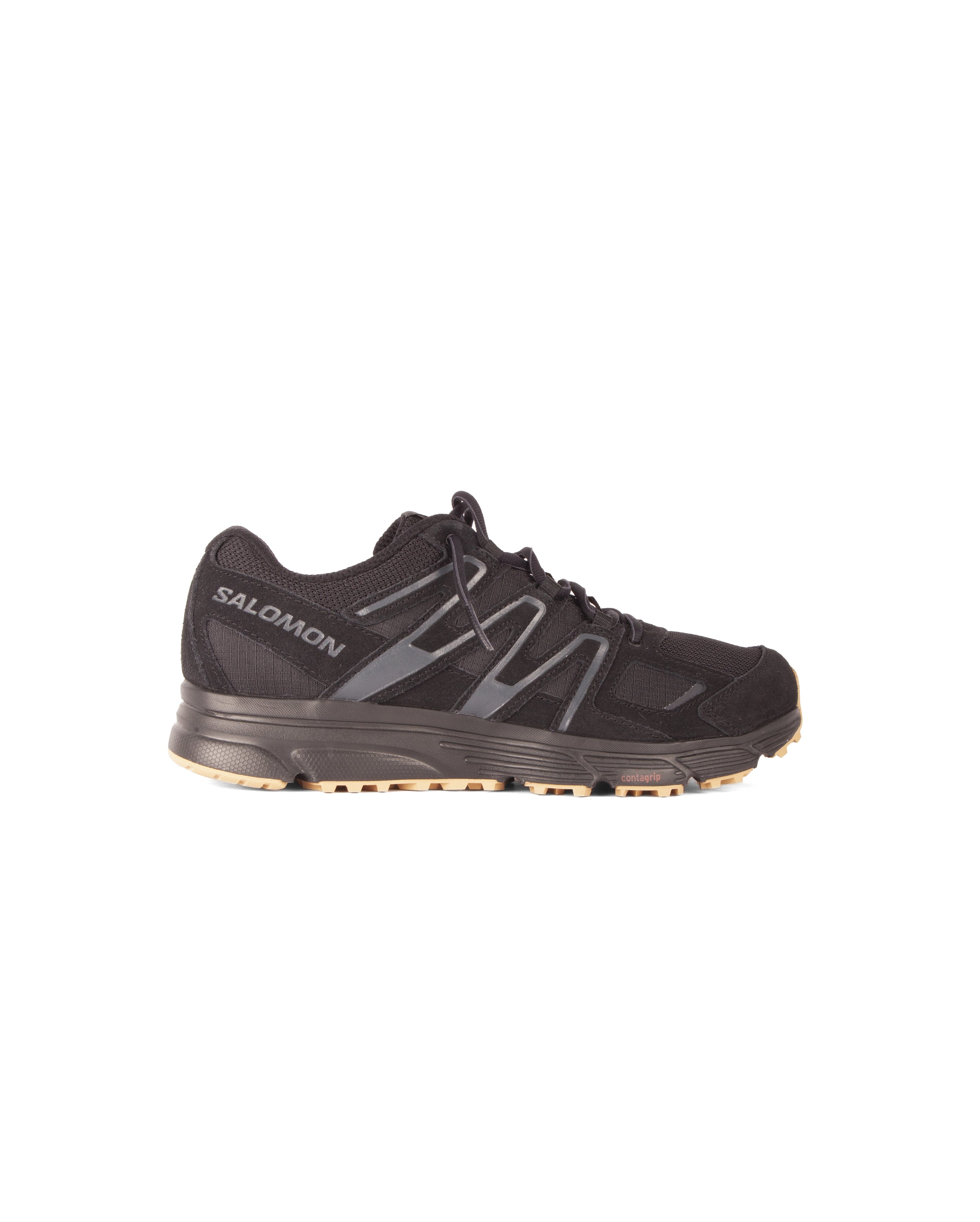 X-Mission 4 Suede Black Ebony Gum
