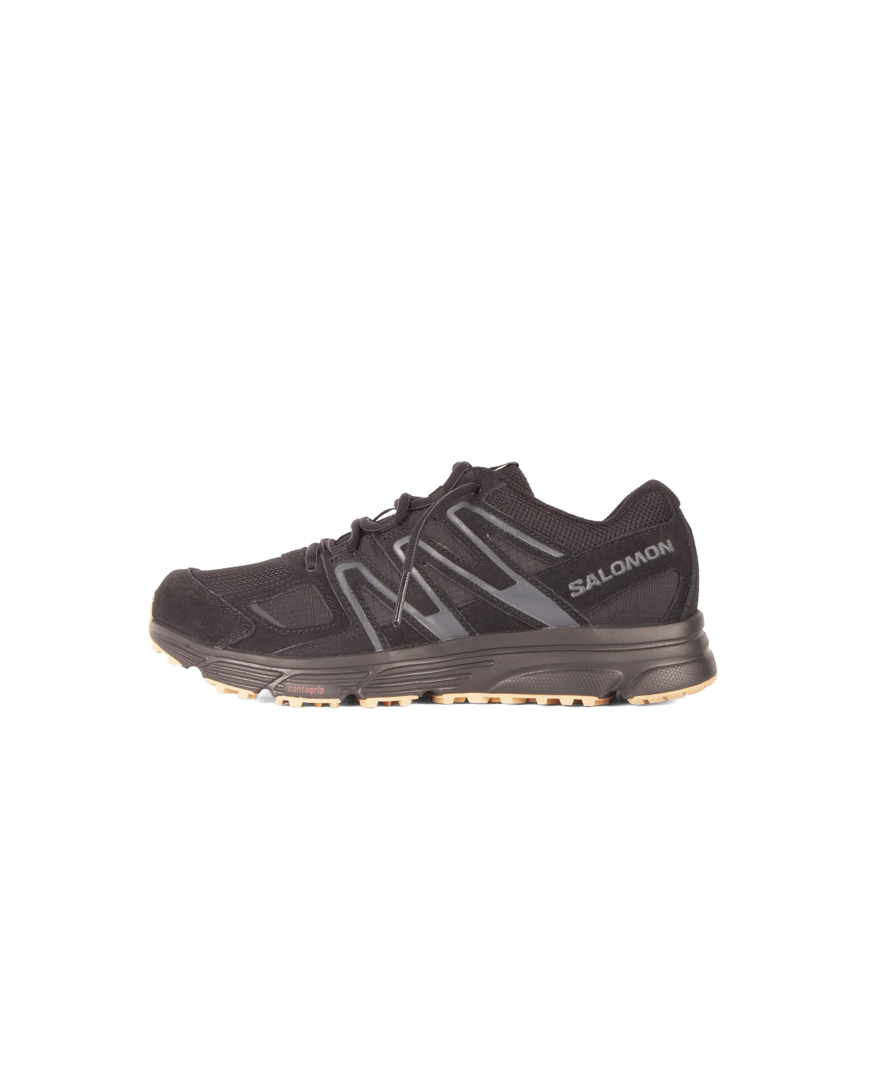 X-Mission 4 Suede Black Ebony Gum