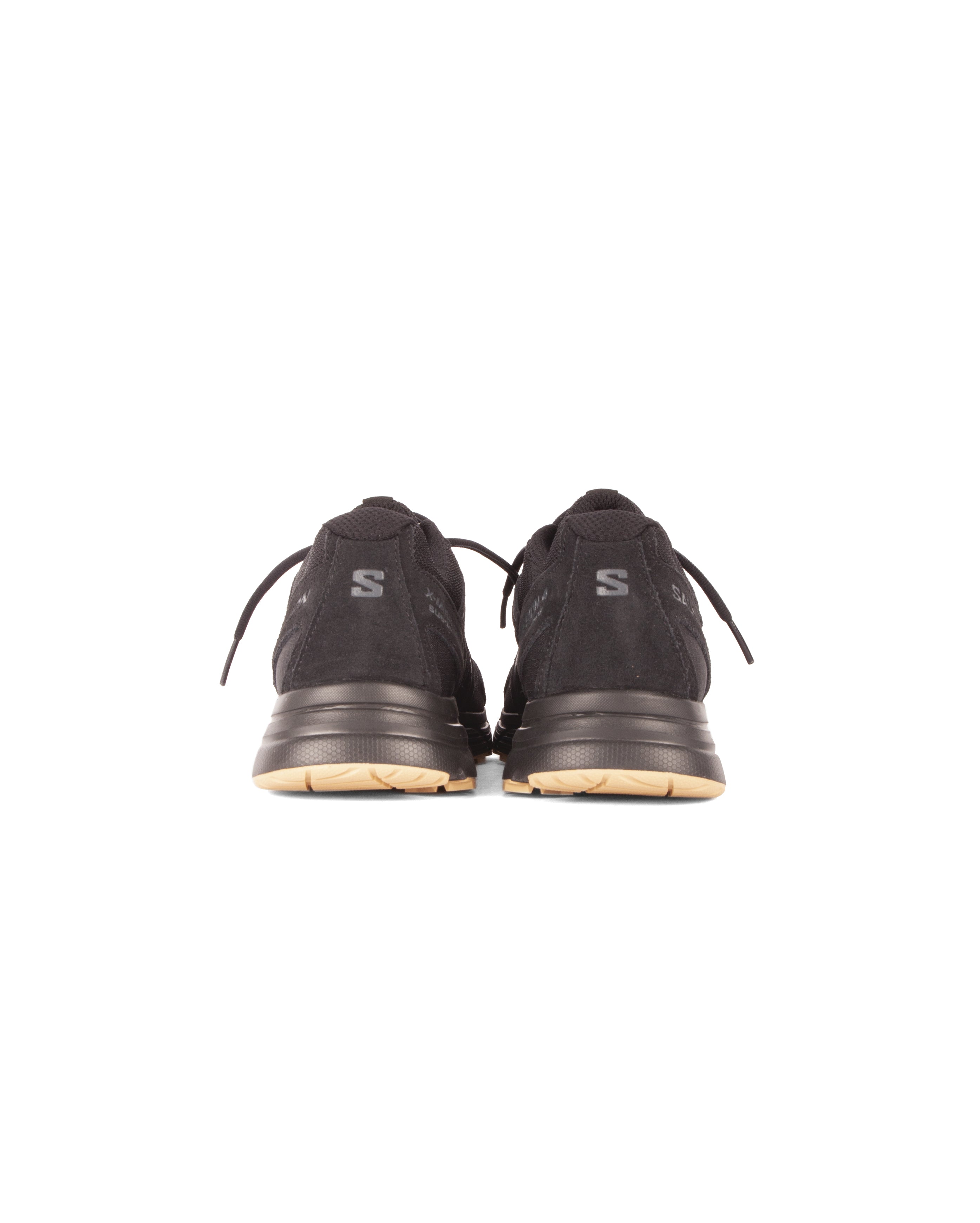 X-Mission 4 Suede Black Ebony Gum