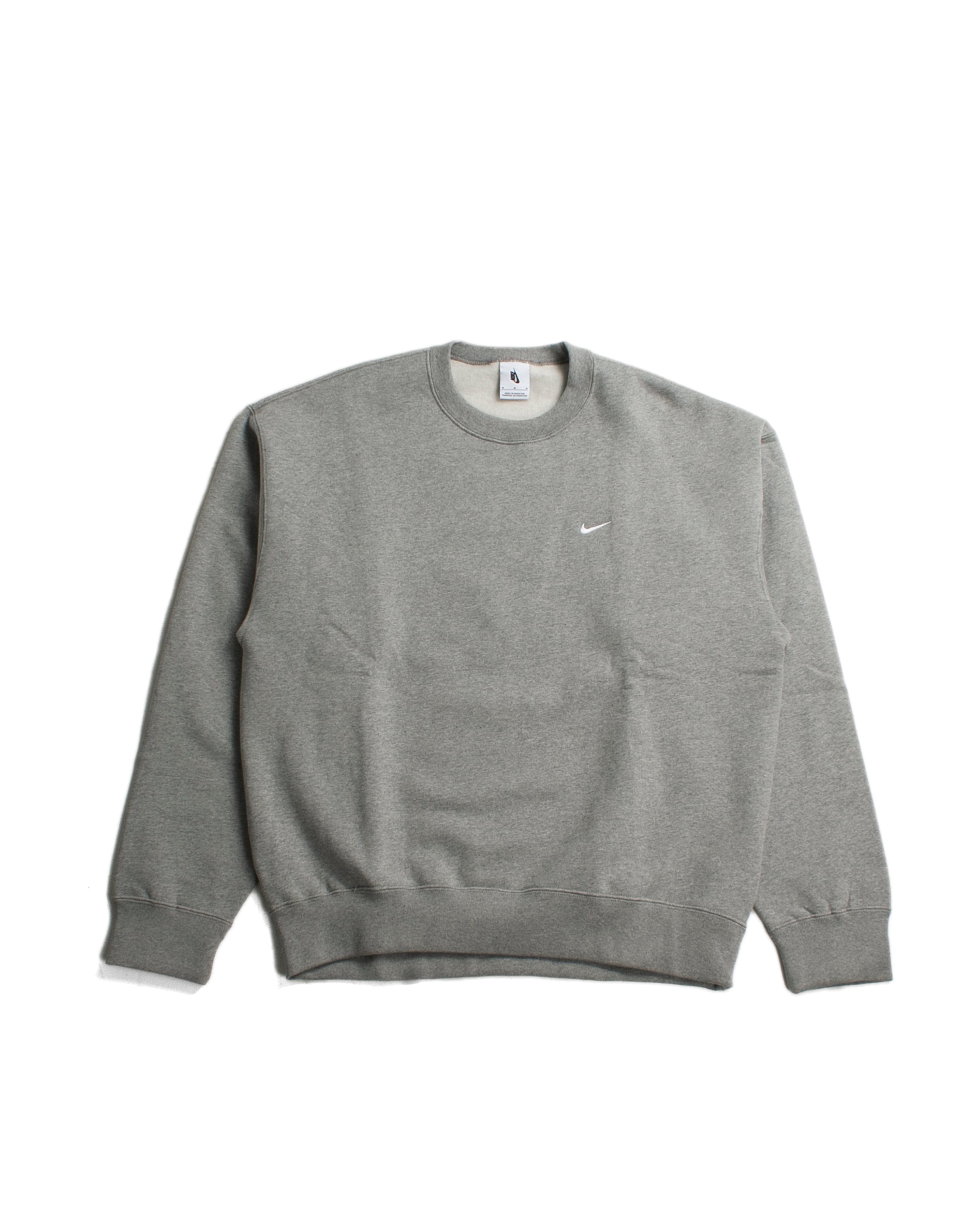 Soloswoosh Crewneck Dk Gray Heather - Starcowparis - 1