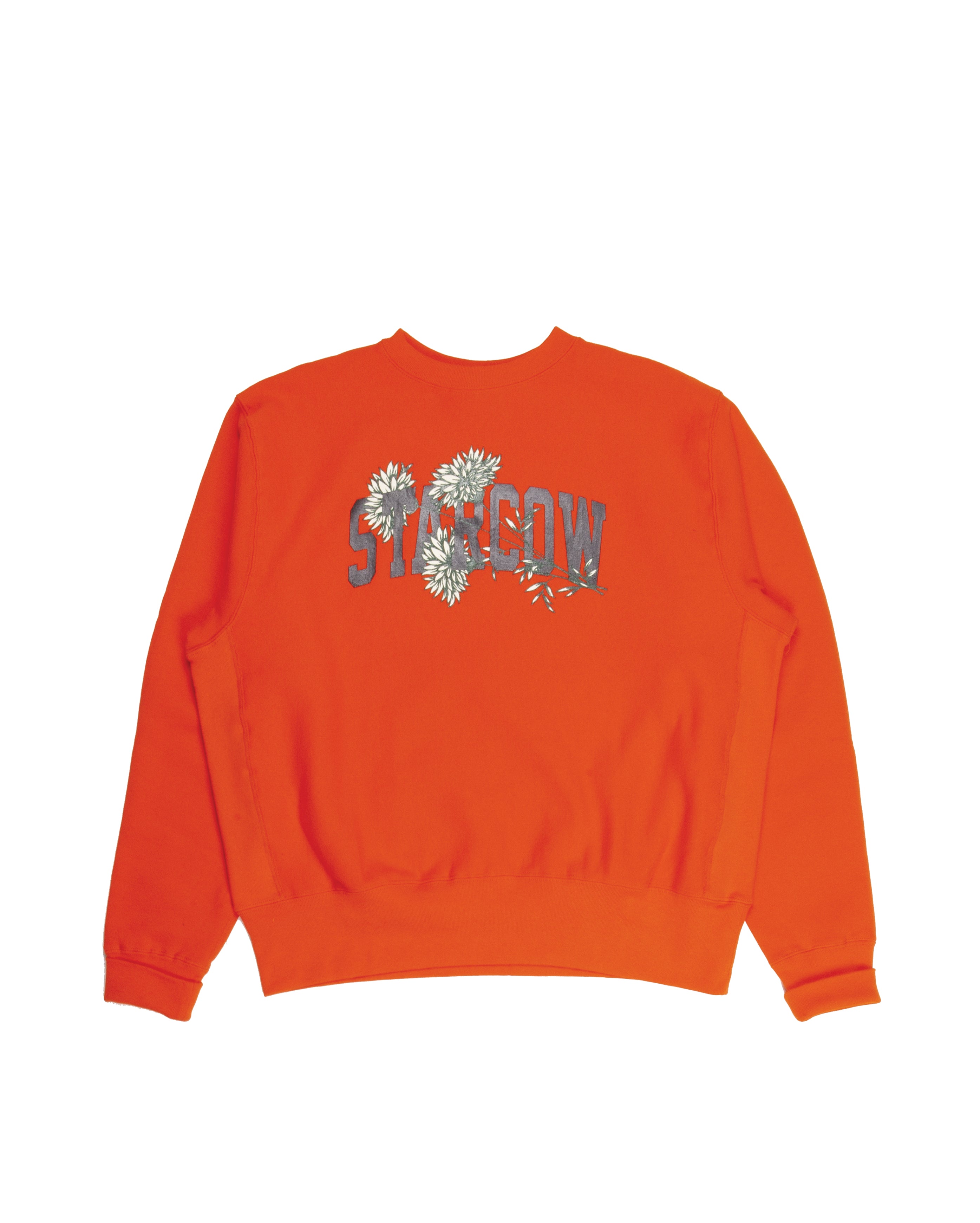 Camber Floral Crewneck Orange - Starcowparis