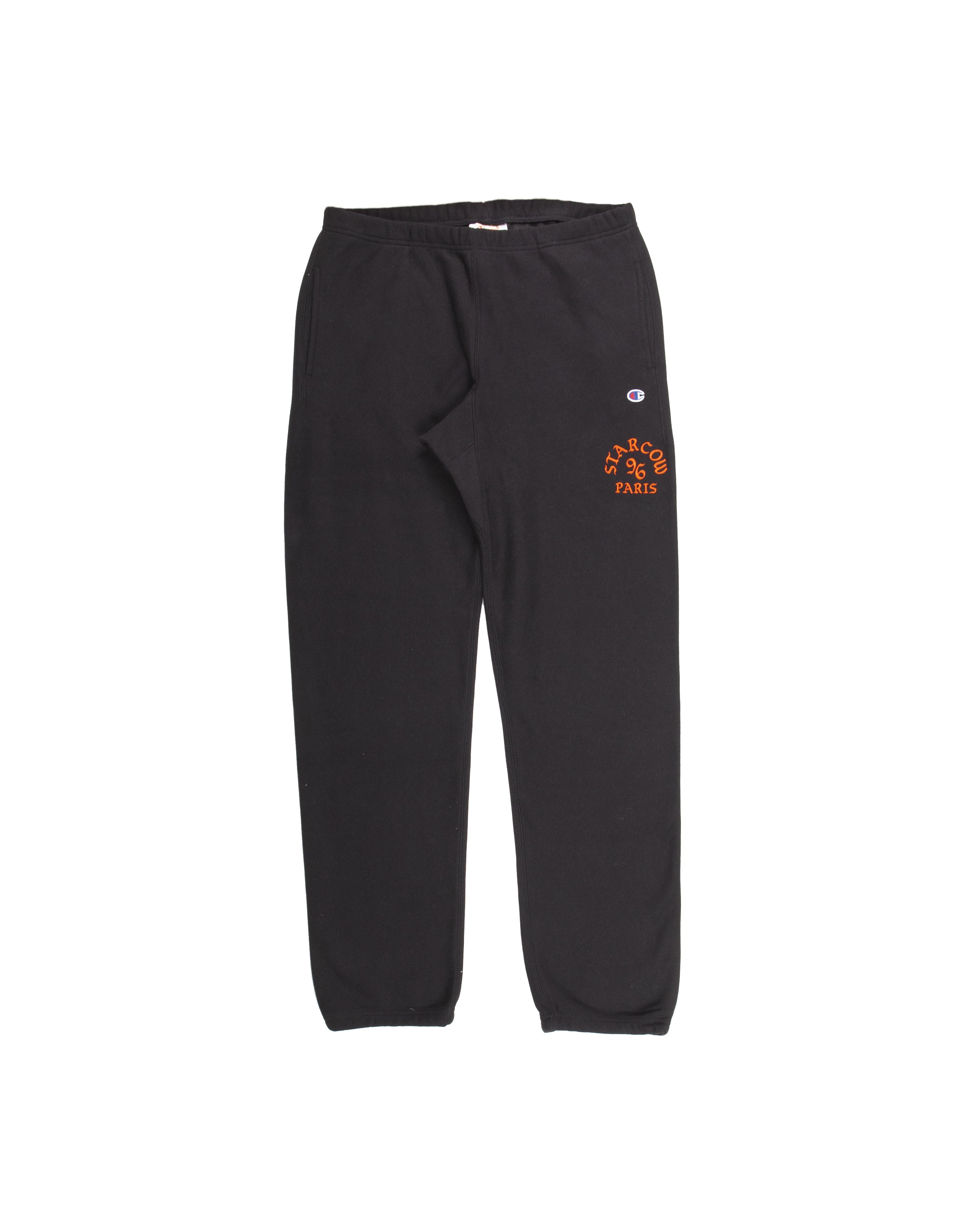 Logo 96 Pant Black Orange - Starcowparis