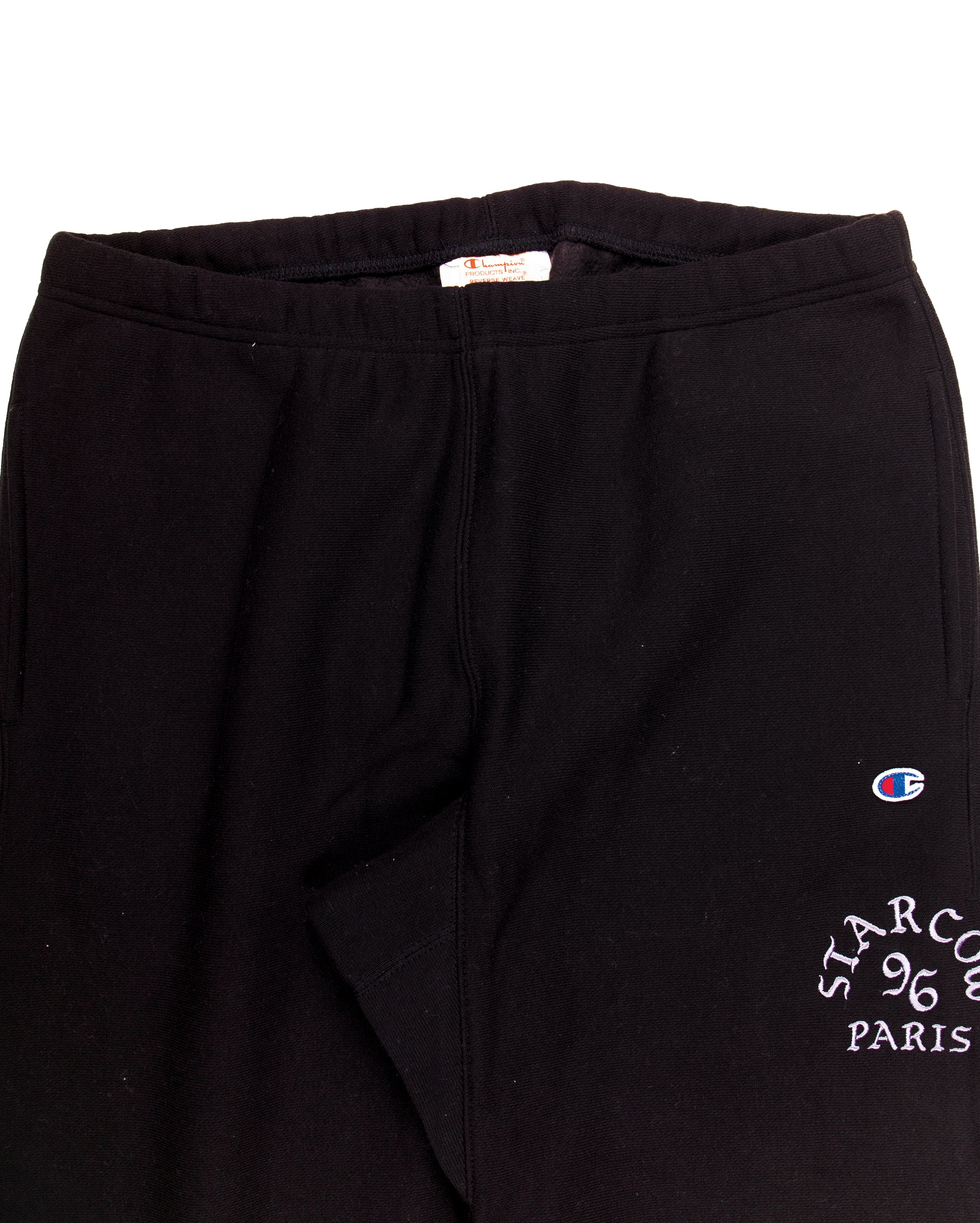 Logo 96 Pant Black Parme
