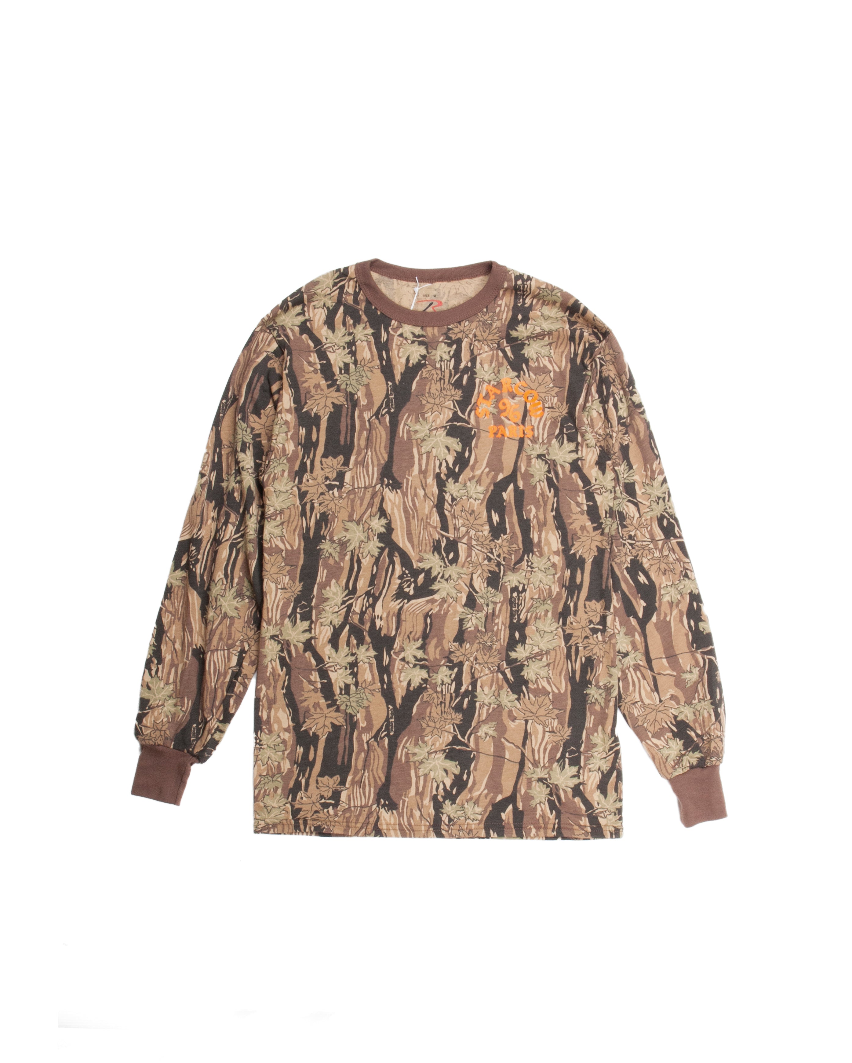 Long Sleeve Smokey Branch Camo Beige