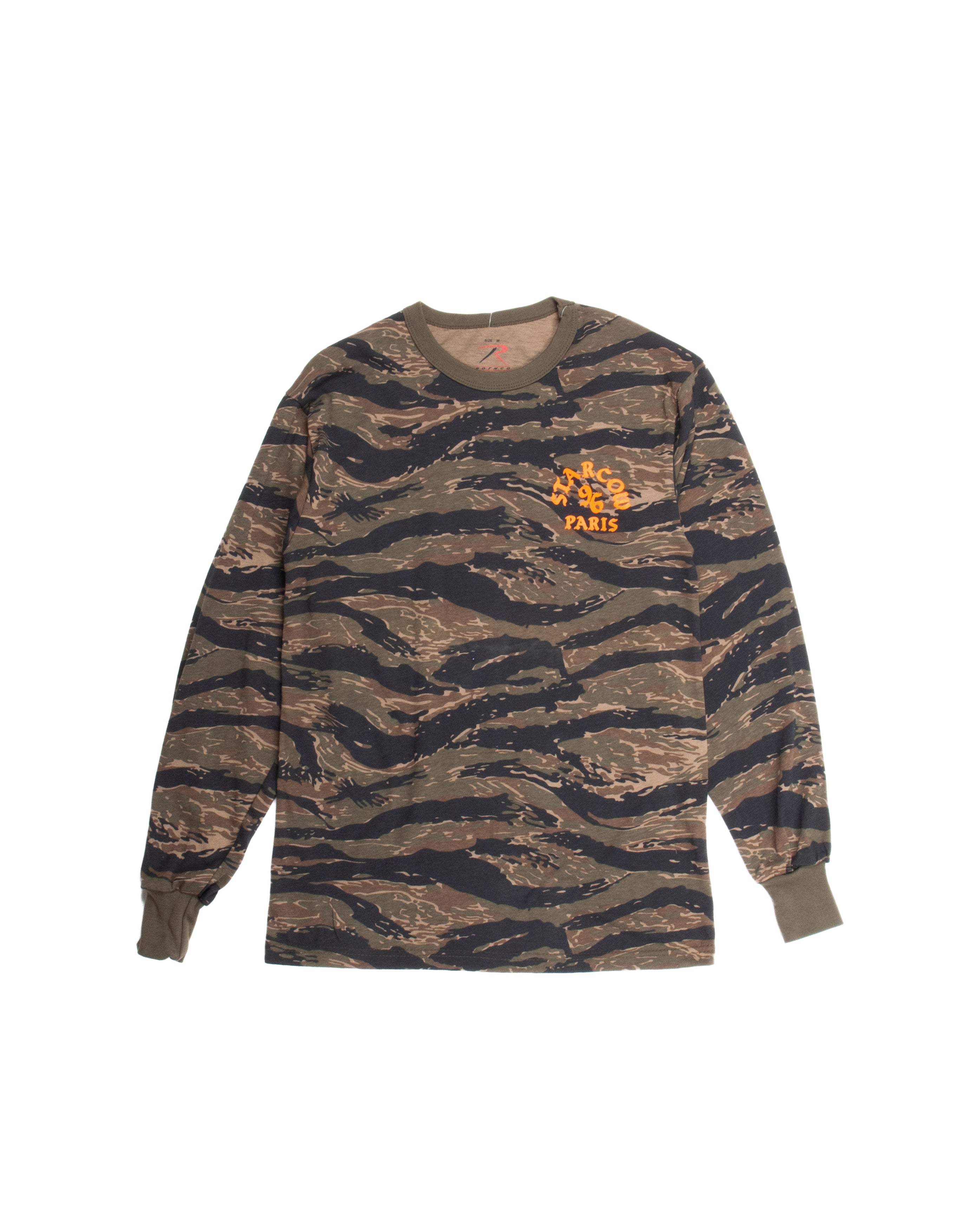 Long Sleeve Smokey Branch Camo Green