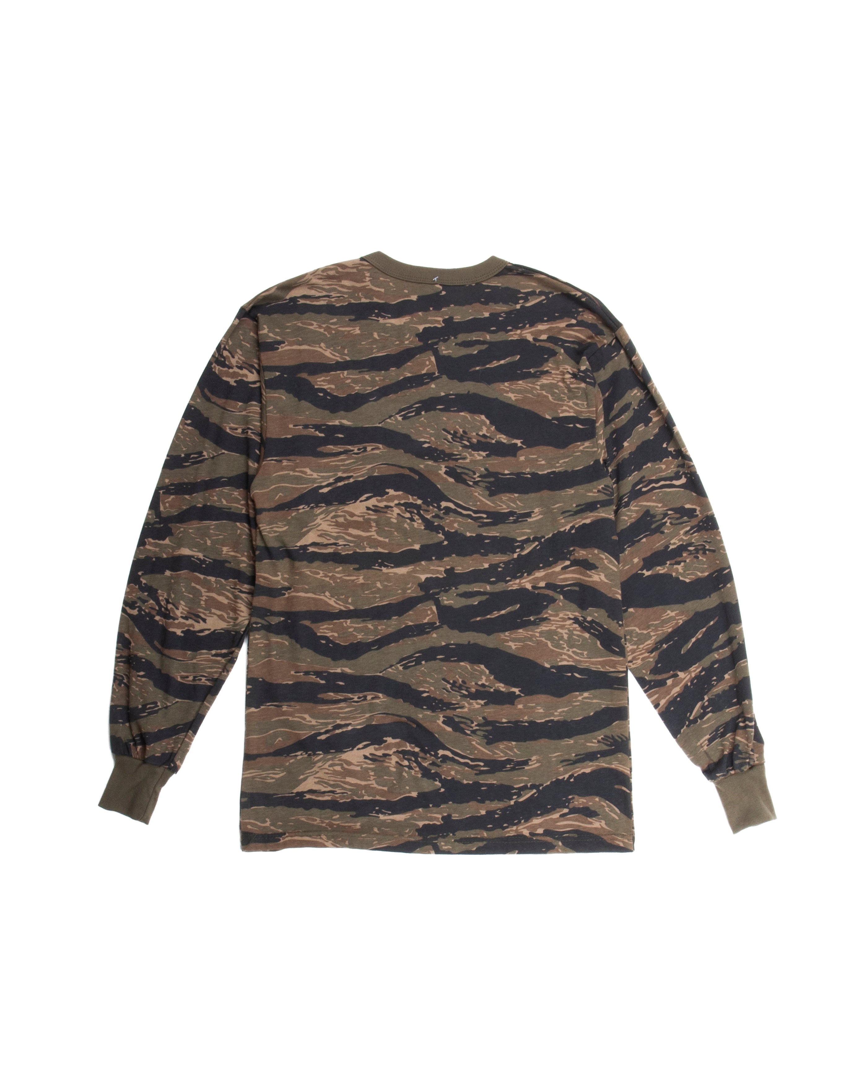 Long Sleeve Smokey Branch Camo Green