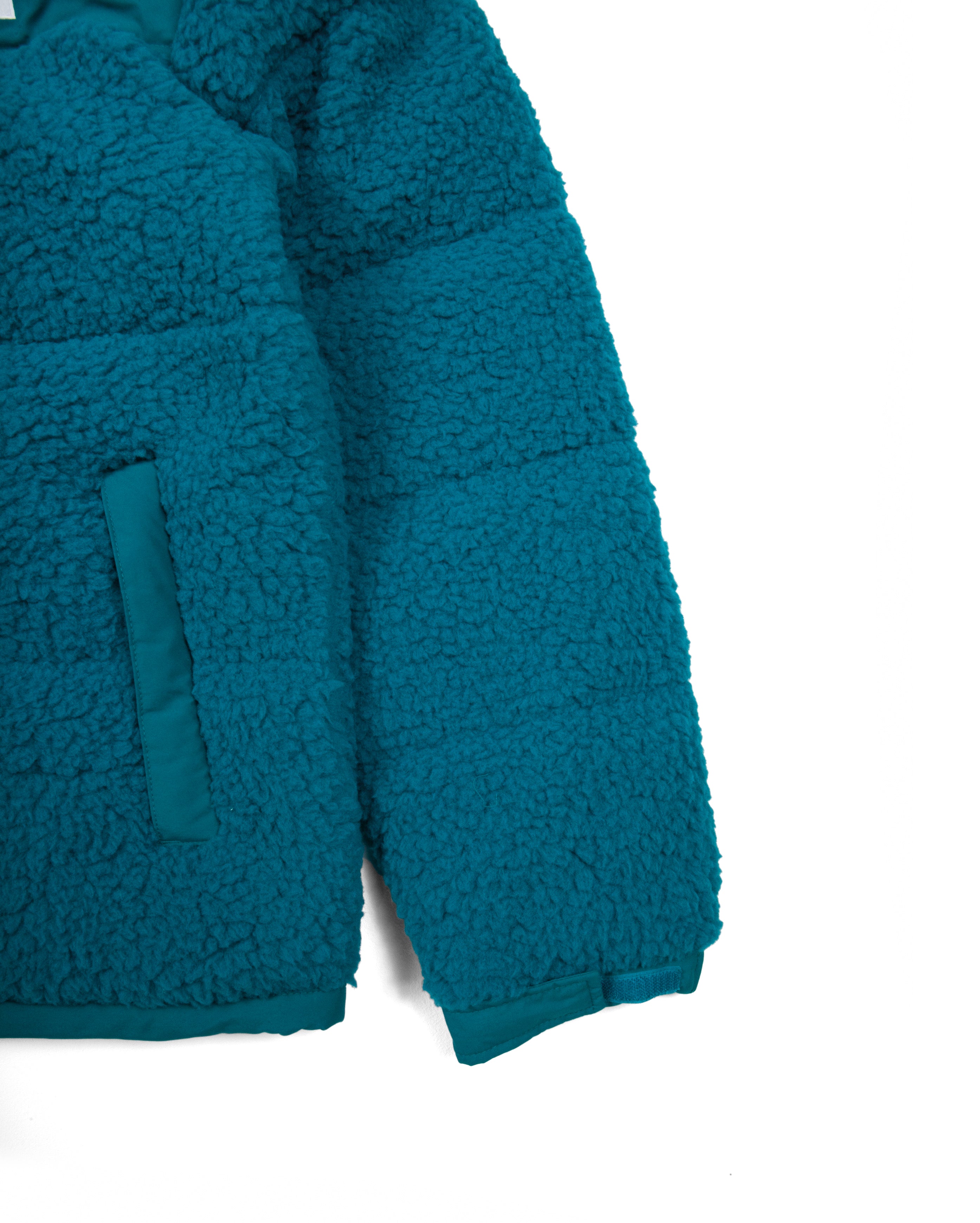 High Pile Nuptse Jacket Blue OUTLET