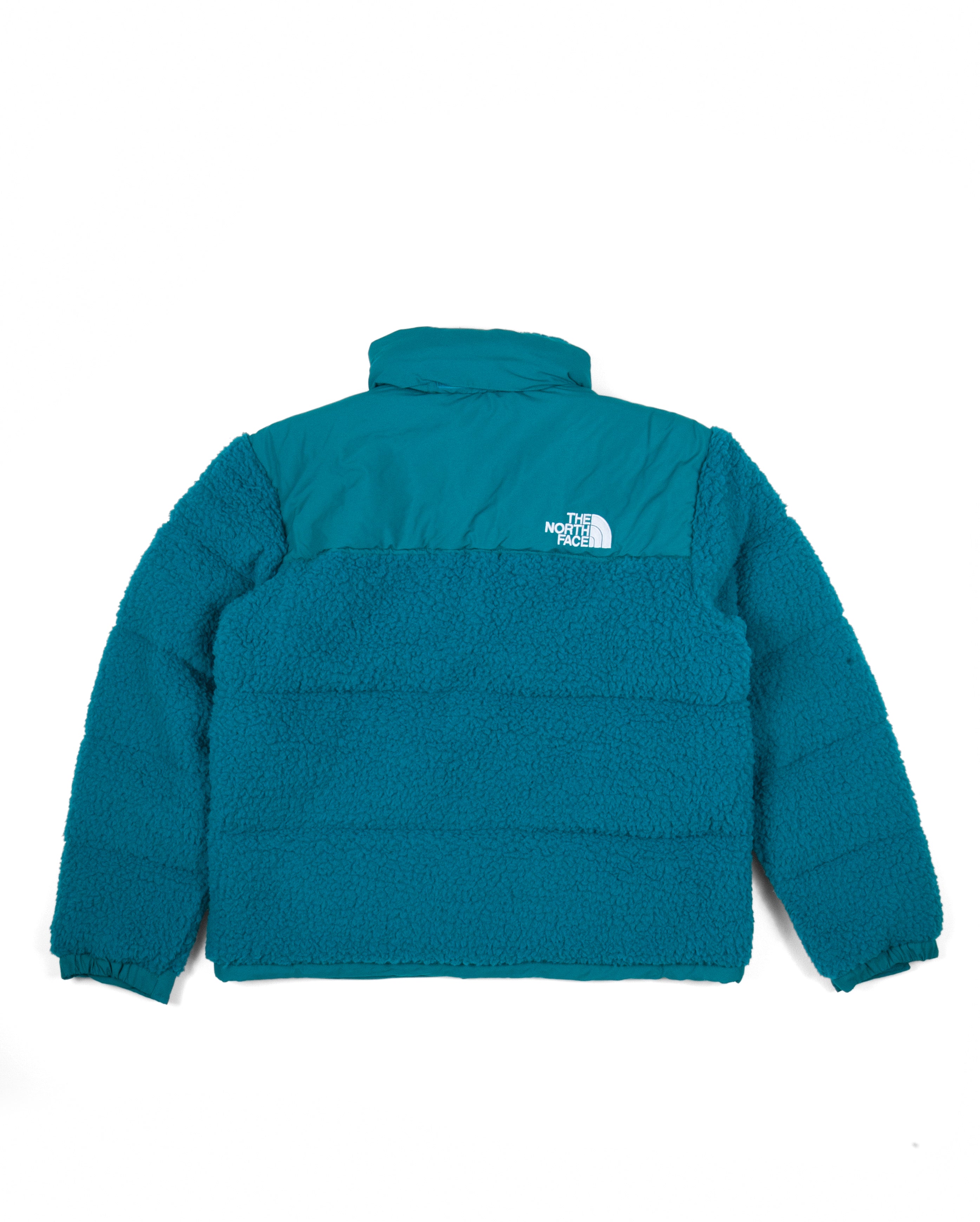 High Pile Nuptse Jacket Blue OUTLET