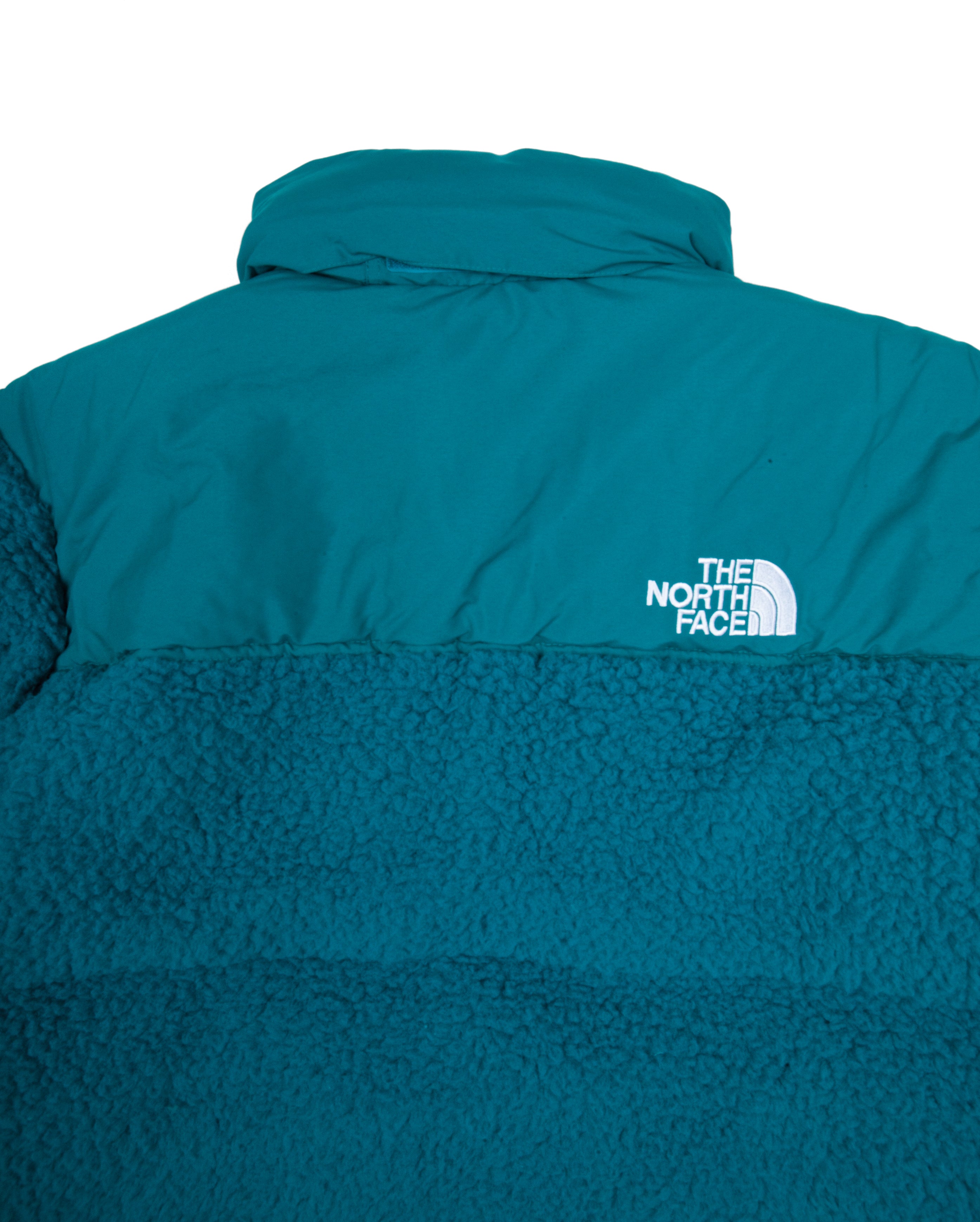 High Pile Nuptse Jacket Blue OUTLET