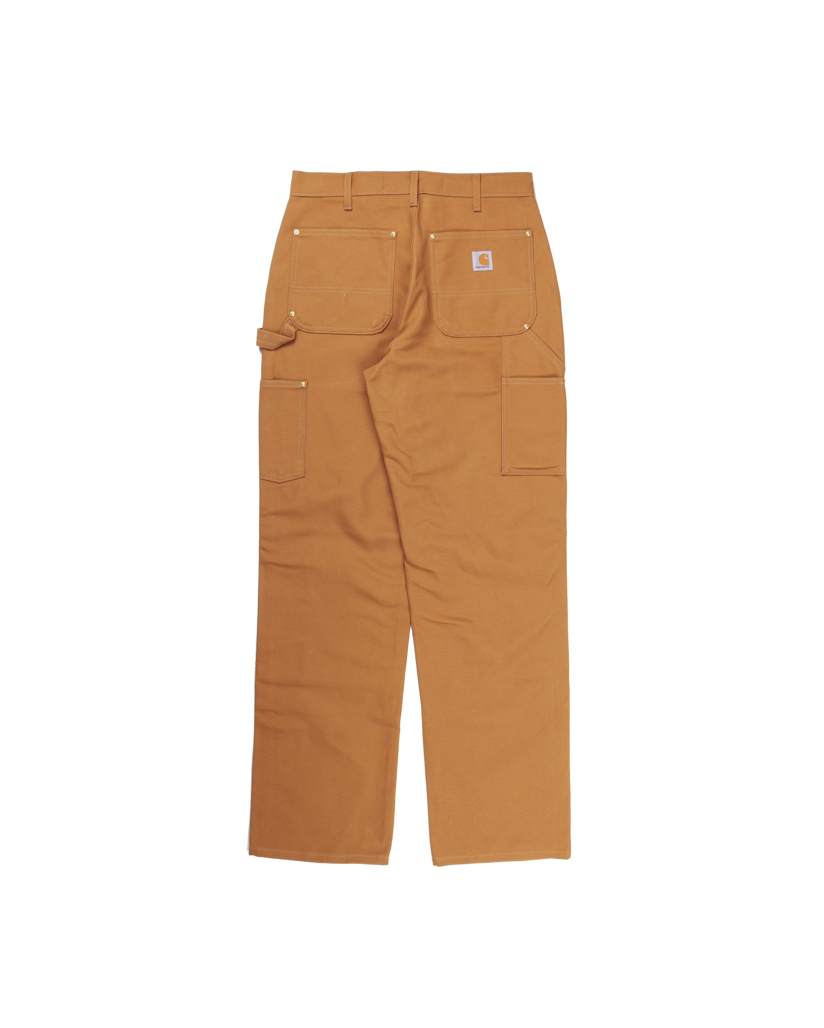 Double Front Work Loose Fit Pant Brown - Starcowparis
