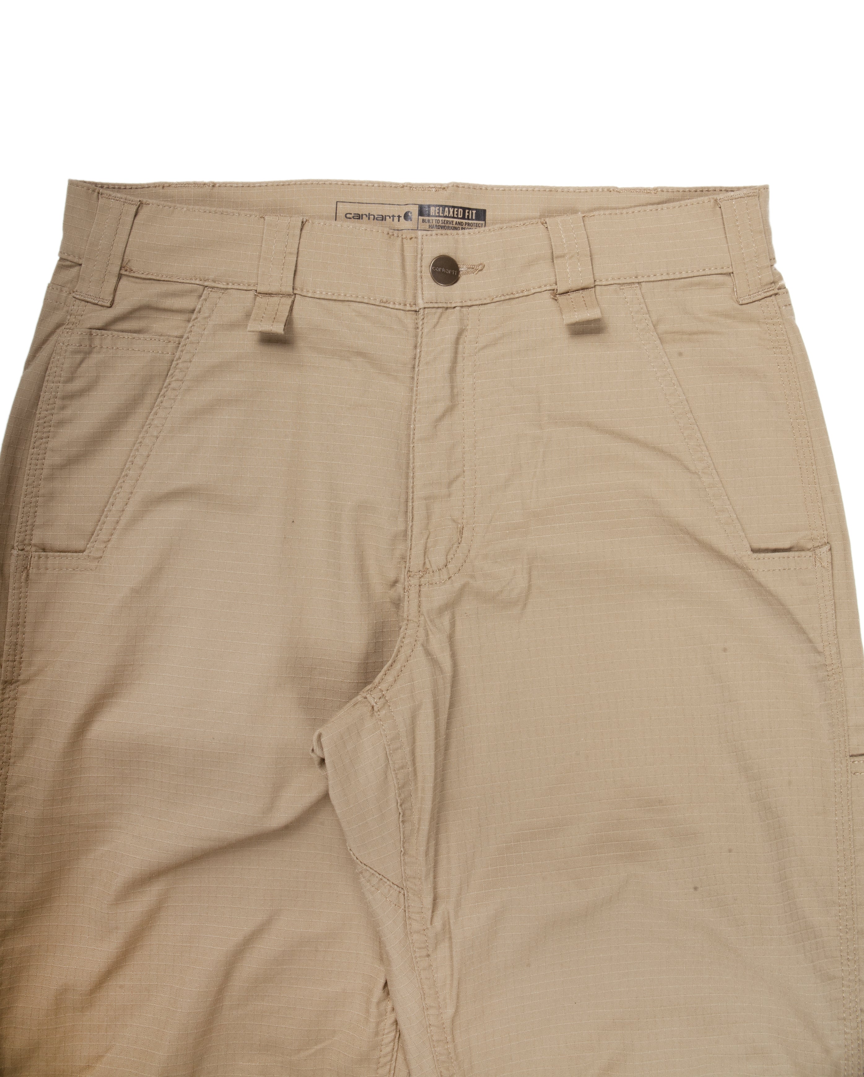 Force Relaxed Fit Ripstop Utility Pant Dark Khaki - Starcowparis