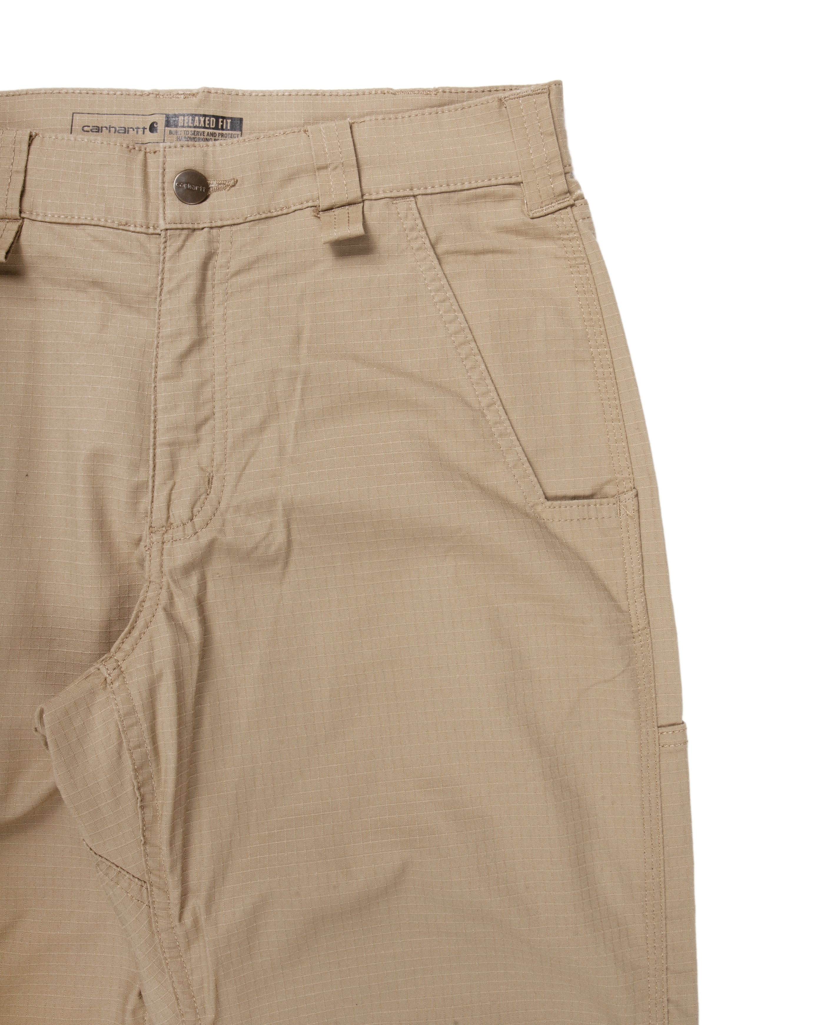 Force Relaxed Fit Ripstop Utility Pant Dark Khaki - Starcowparis