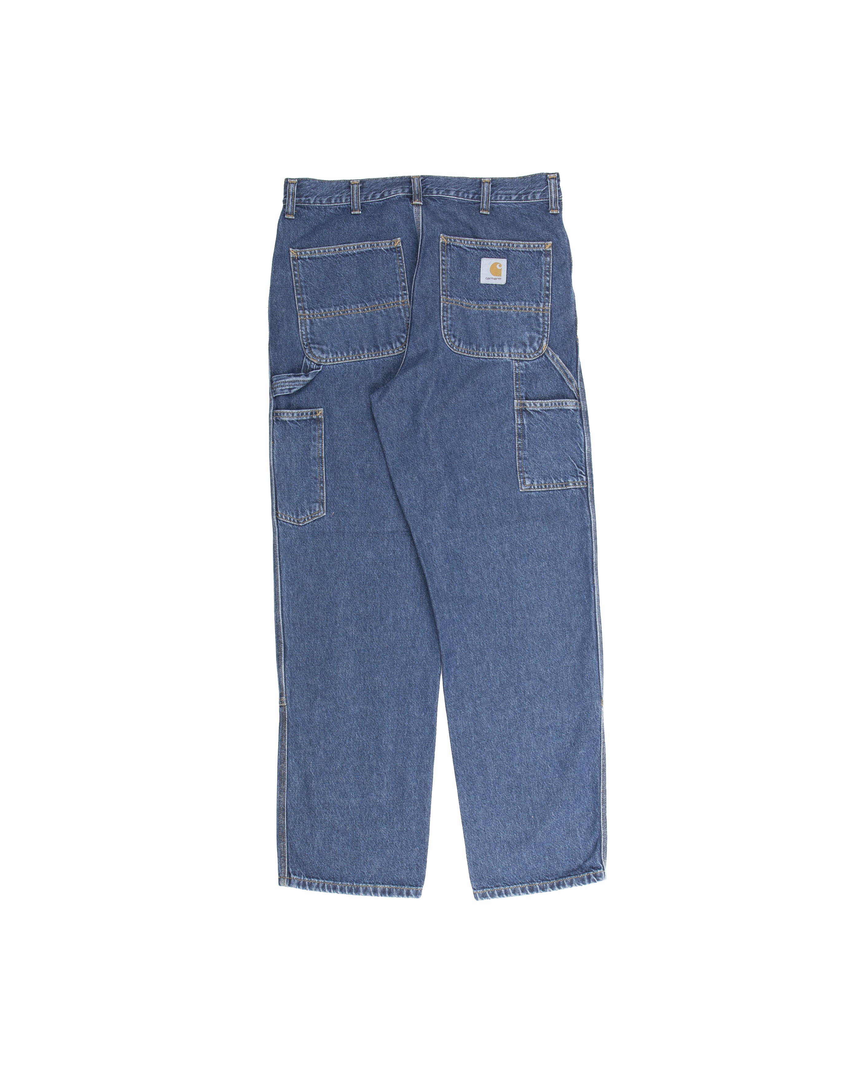 Double Knee Pant Blue Stone