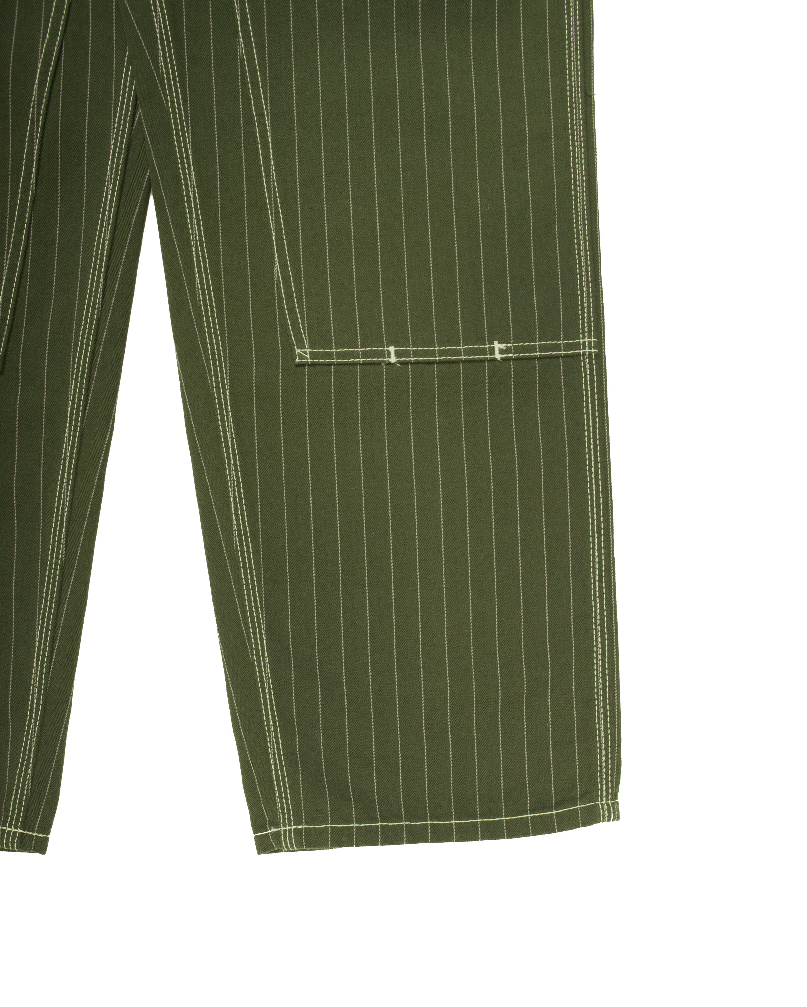 Double Knee Pants Dark Green - Starcowparis