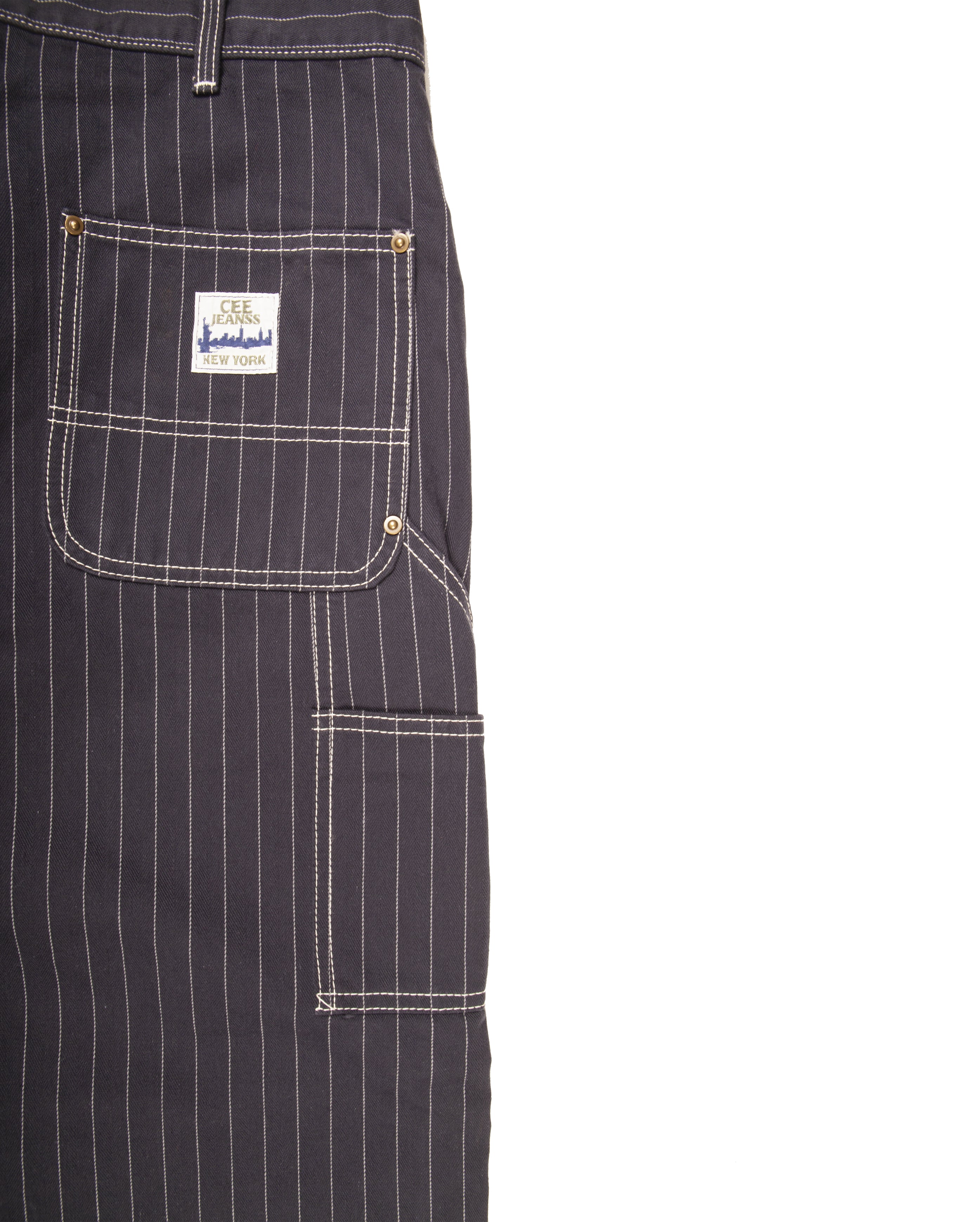 Double Knee Pants Dark Navy