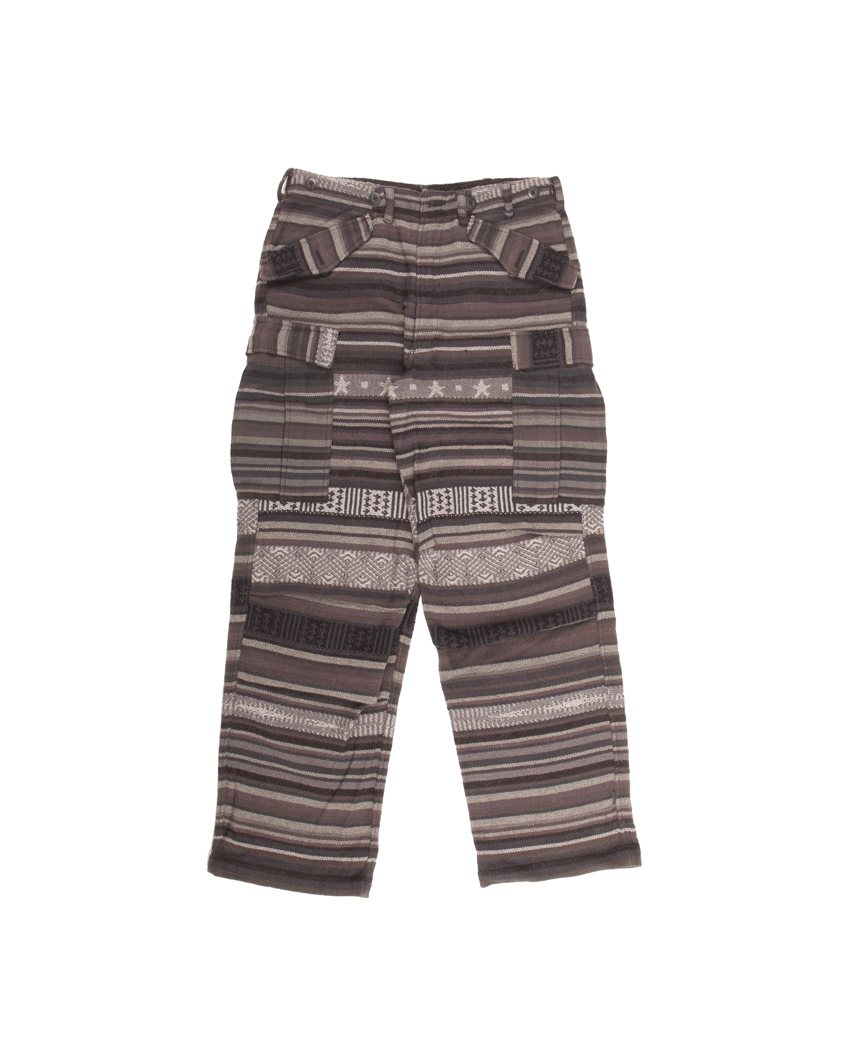 M65 Tribe Cargo Pants Killim Black OUTLET - Starcowparis