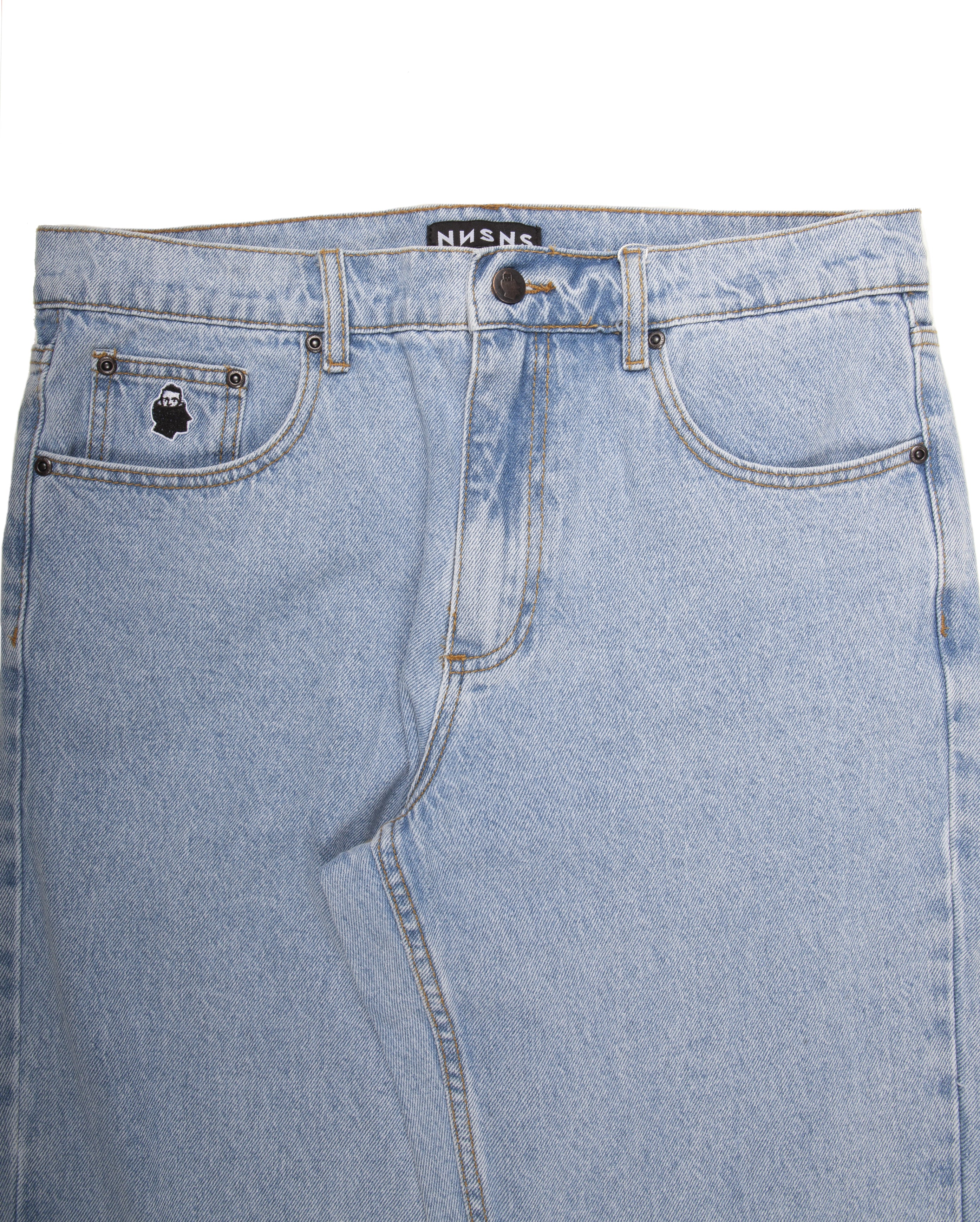 Non Sense Nessie Pant Denim White - Starcowparis