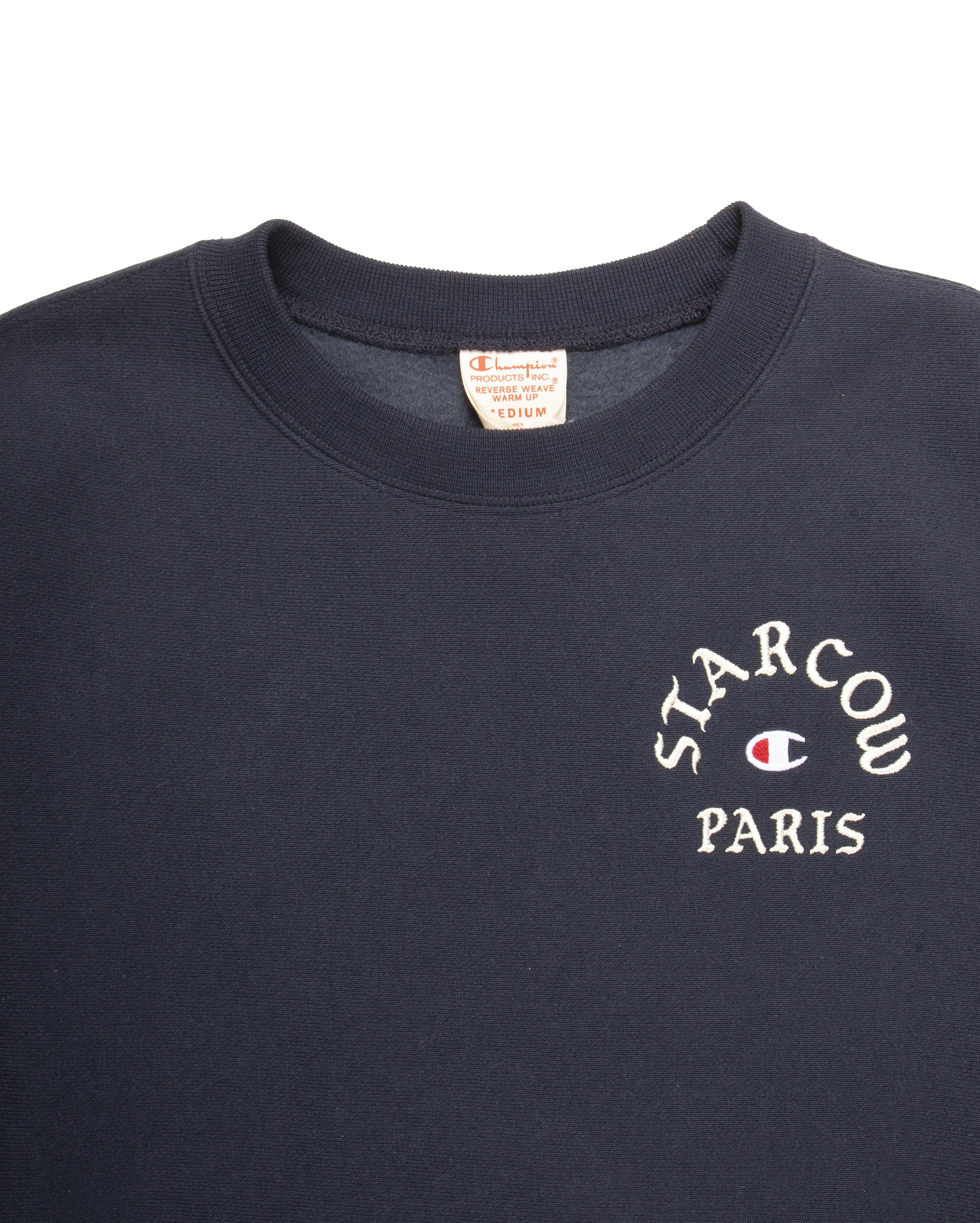 Logo 96 Crewneck Navy White - Starcowparis