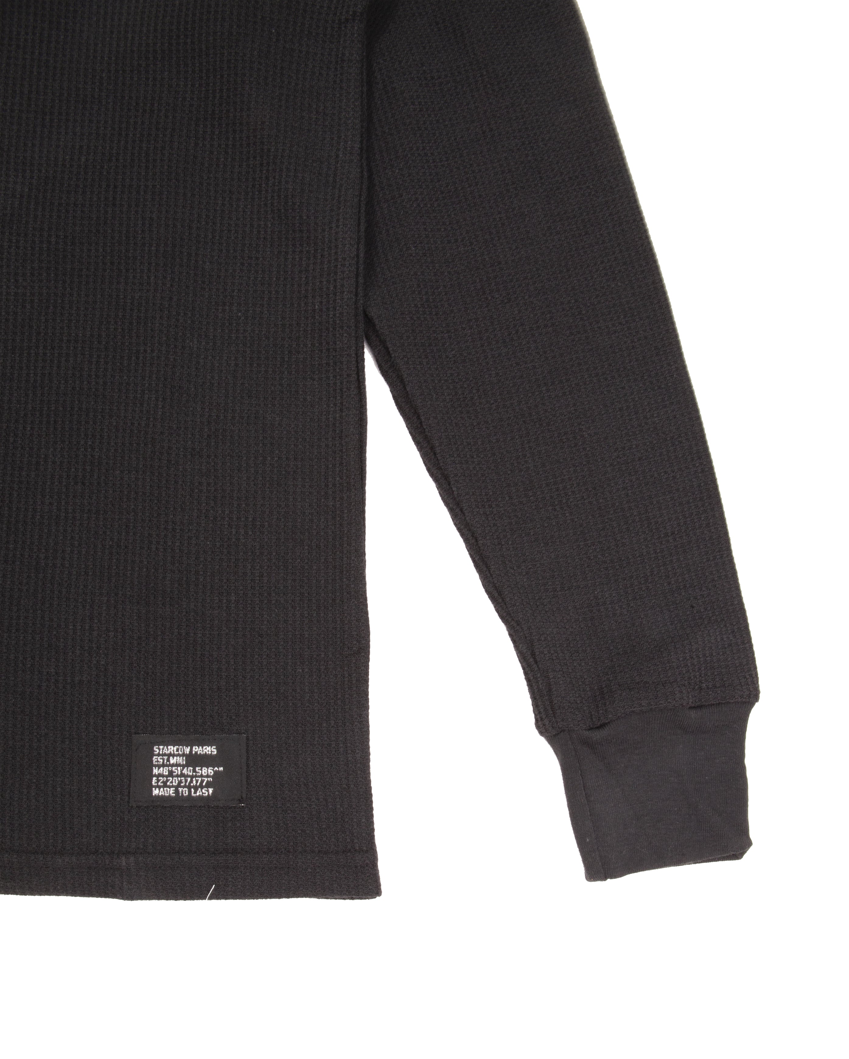 Thermal Tee Shirt LS Black - Starcowparis