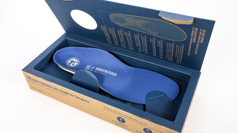 Birkenstock Blue Footbed