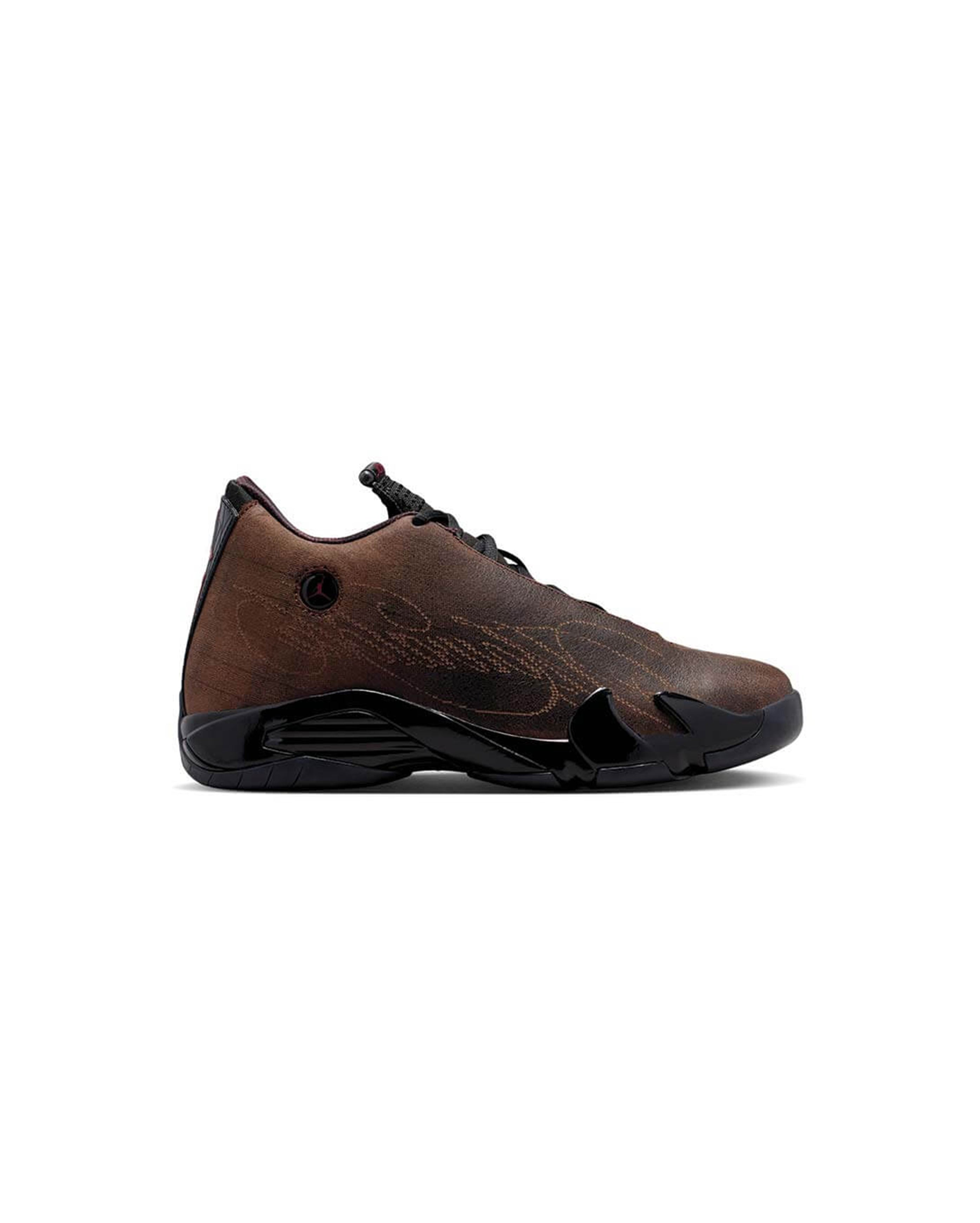 x Mowalola Air Jordan 14 Retro Black Burnt Red - Starcowparis - 1
